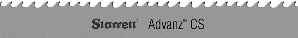 Band Saw Blade: Carbide, Advanz(TM) CS, Hardened Chrome Shafts, 13 ft 11 in, 3/4, Carbide