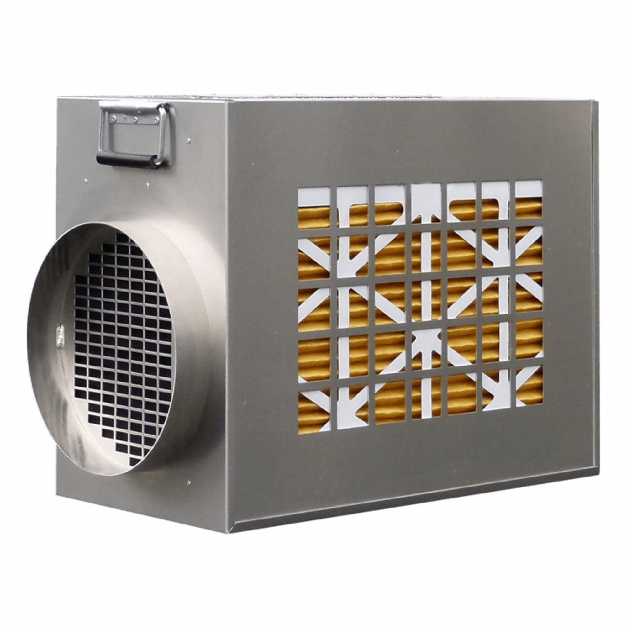 Portable Air Cleaner: Particulate Filtration, 1, 000 sq ft Max Coverage Area