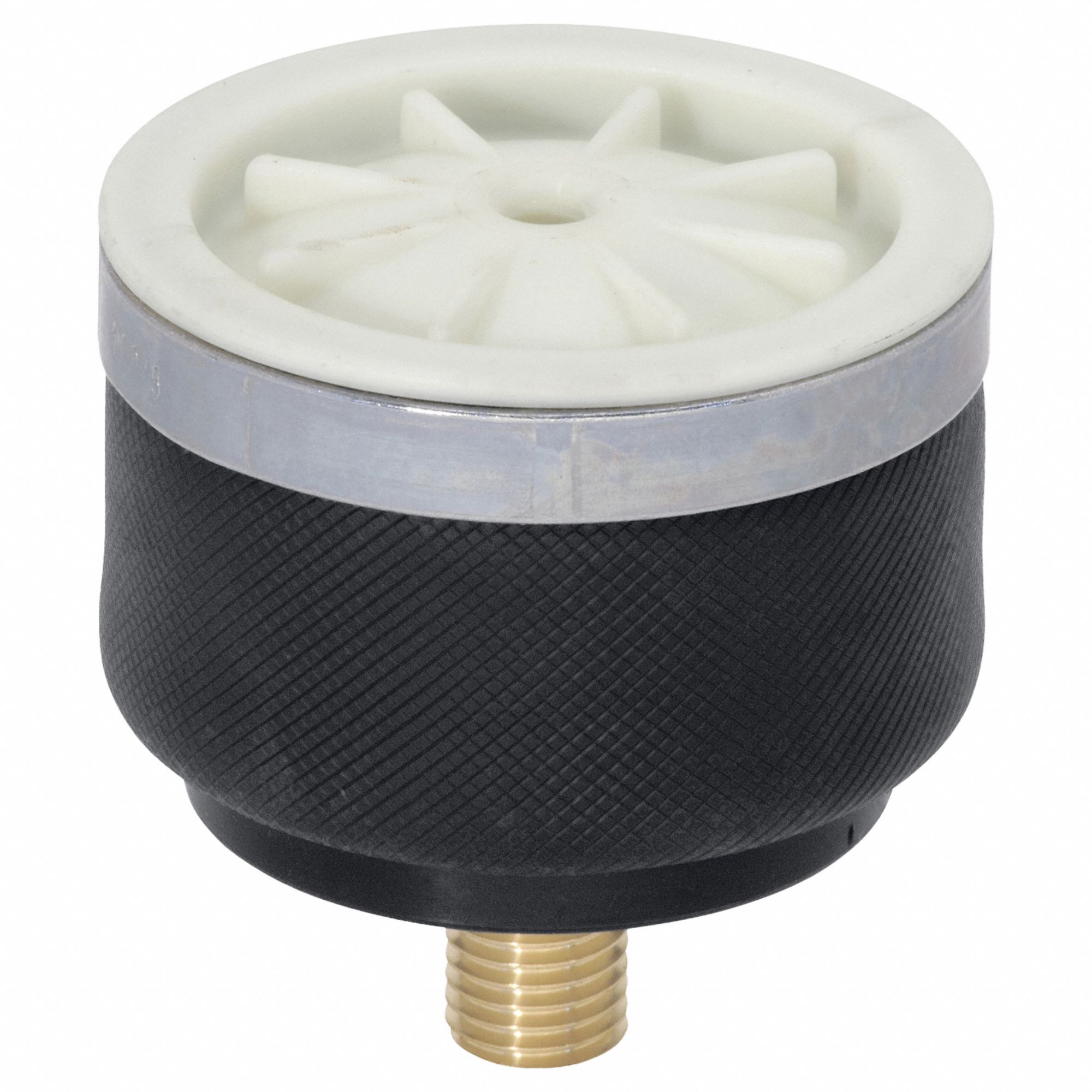 Sleeve Type Air Actuator: Natural Rubber, 1.5 in Compressed Ht, 3 in Extended Ht, 0 psi to 120 psi