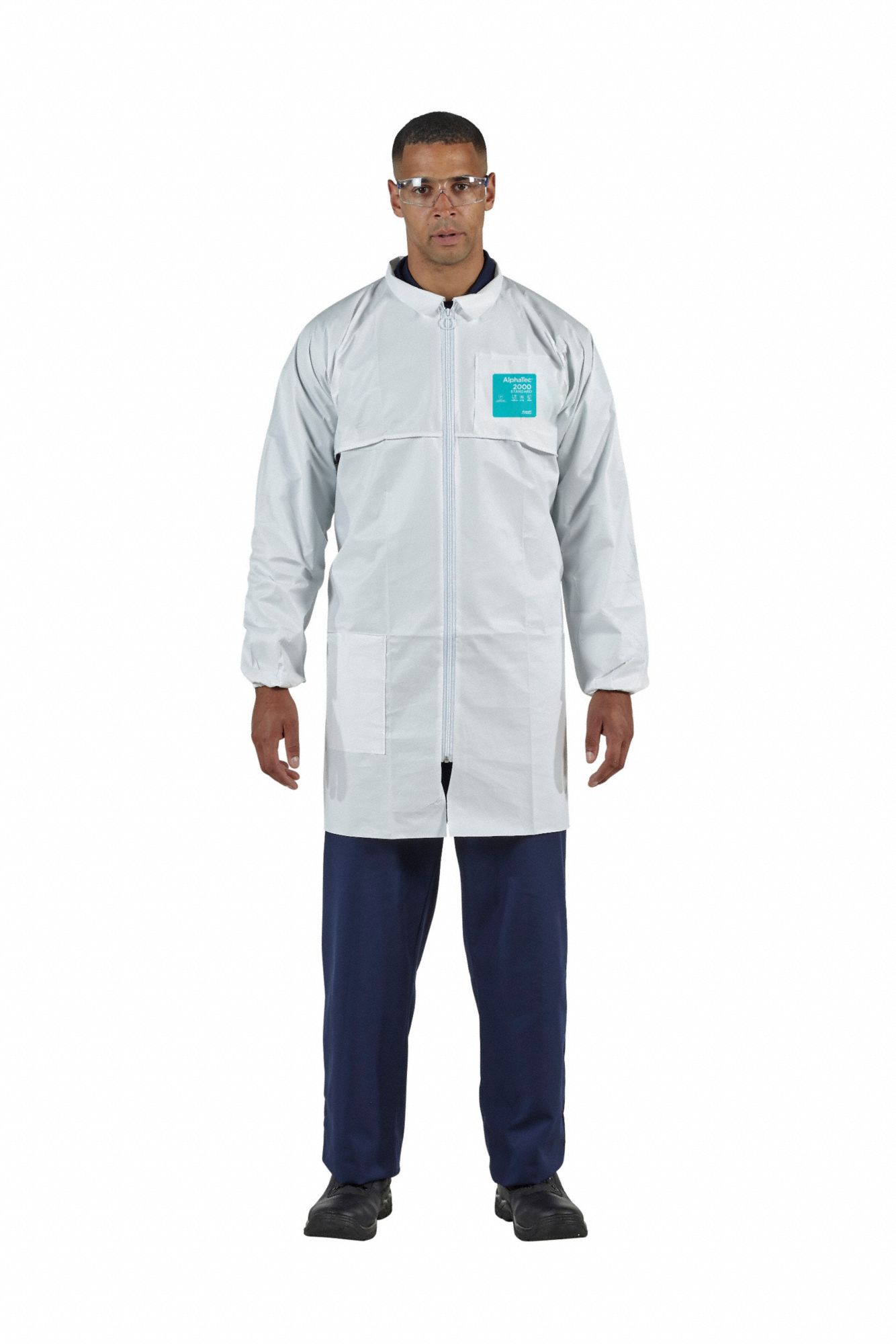 ALPHATEC, Non-Woven Polyethylene Laminate, Zipper Closure, Disposable ...