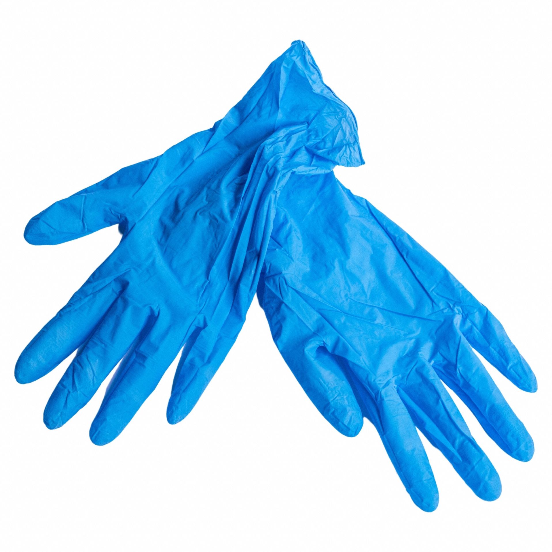 Disposable Gloves: Chemical-Resistant/Food-Grade/Gen Purpose, 2XL ( 9 1/2 ), 90 PK