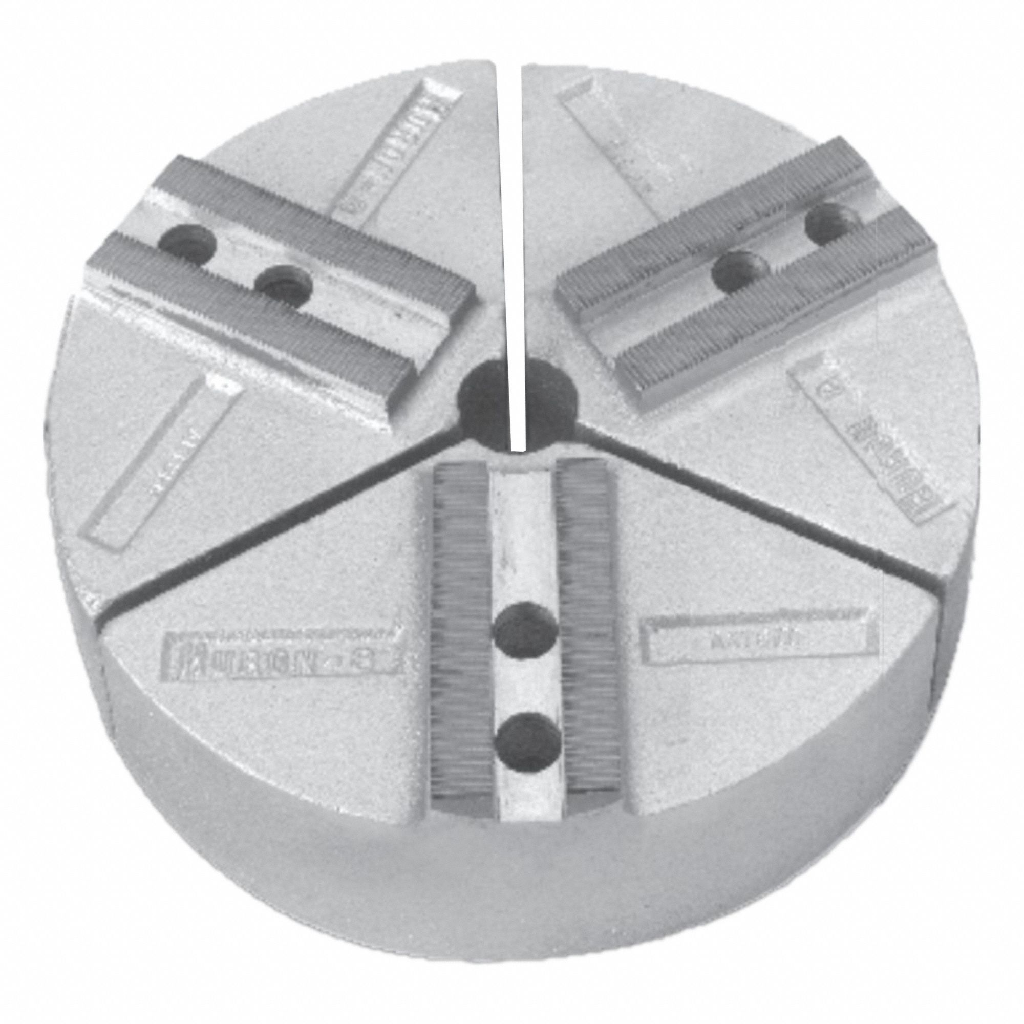 HURON, Round, Serrated, Lathe Jaw - 838RF1|AKT212MHFG - Grainger