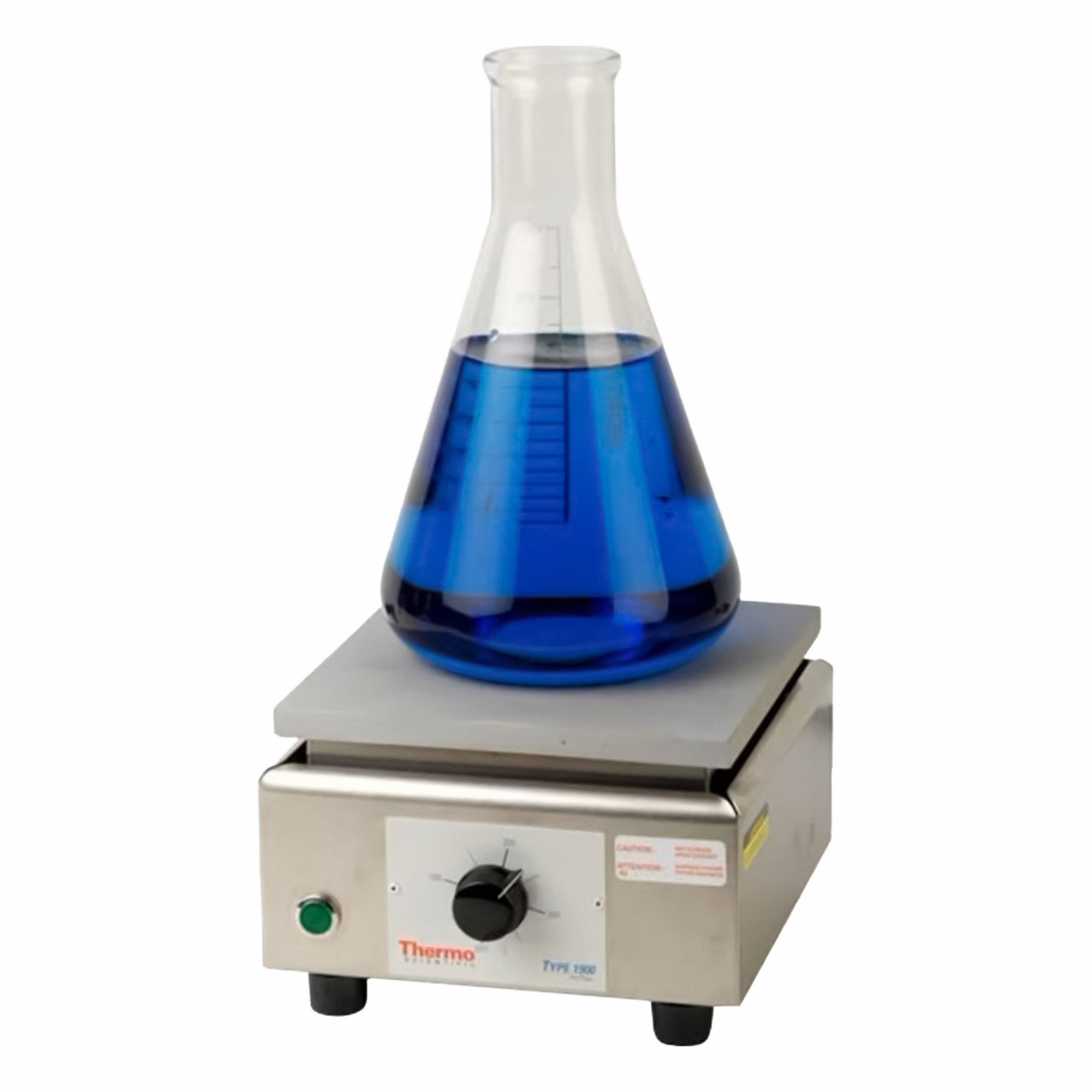 Hot Plate: 6 1/4 in Plate Wd, 6 1/4 in Plate Lg, Rectangular, Hot Plate, Aluminum