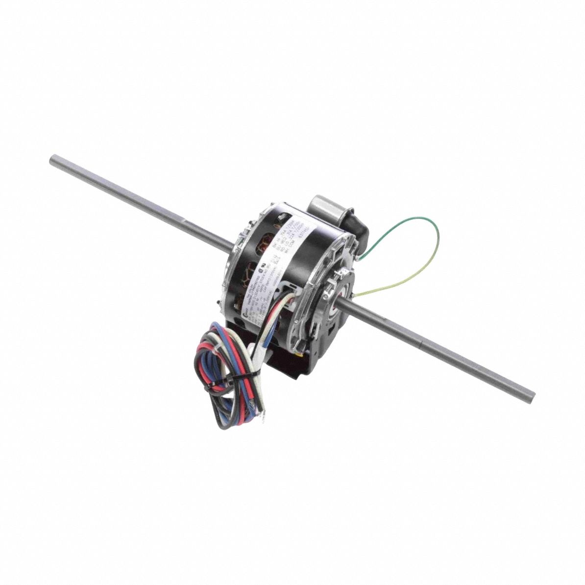 Direct Drive Blower Motor: Cradle Base Mount, Permanent Split Capacitor, 1, 075 RPM RPM, Open