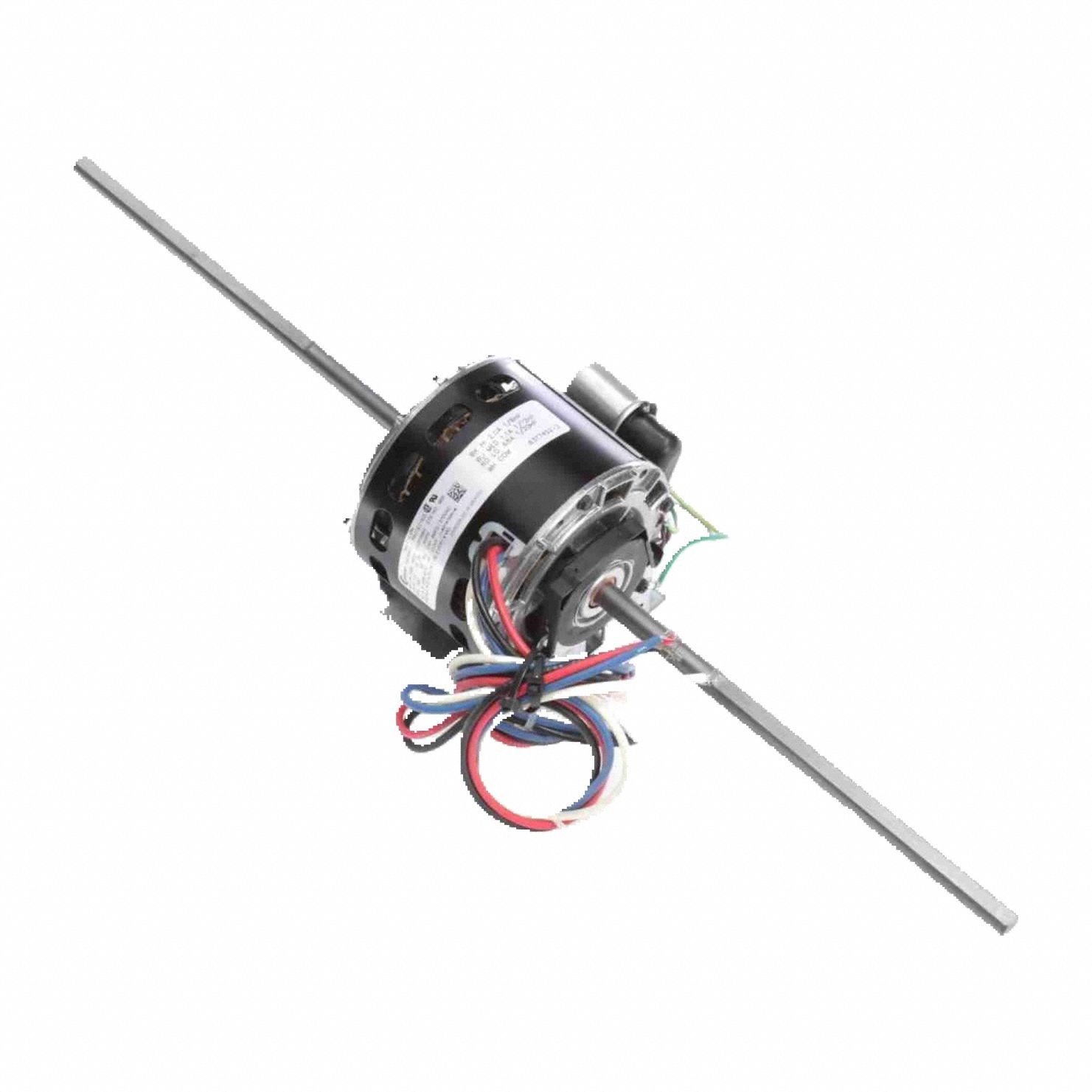 Direct Drive Blower Motor: Cradle Base, Permanent Split Capacitor, Single Phase, 1, 550 RPM
