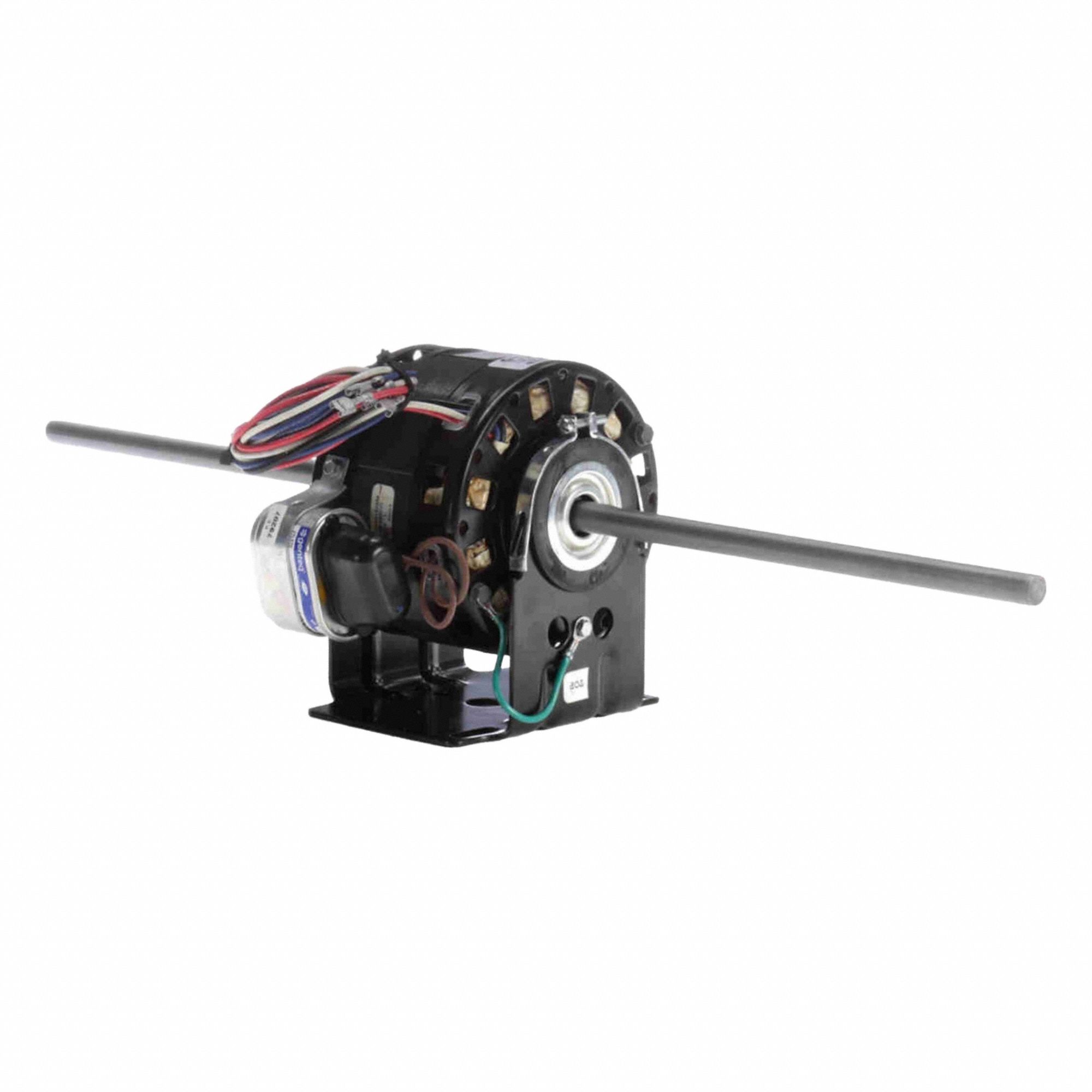 Room Air Conditioner Motor: Cradle Base Mount, Permanent Split Capacitor, 1/10 hp Horsepower