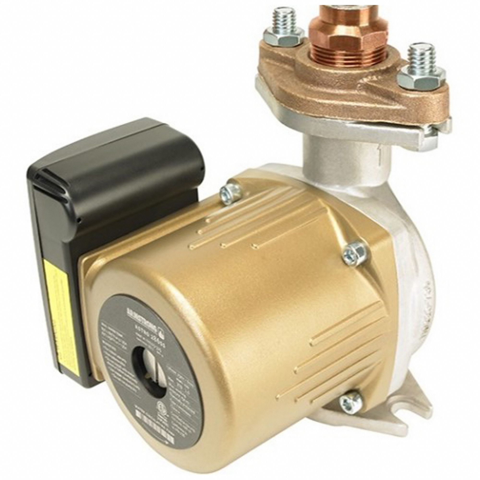 HVAC Circulating Pump: 1/6 hp HP, 120V AC, Stainless Steel, Variable, 20 gpm, 20 ft Max. Head