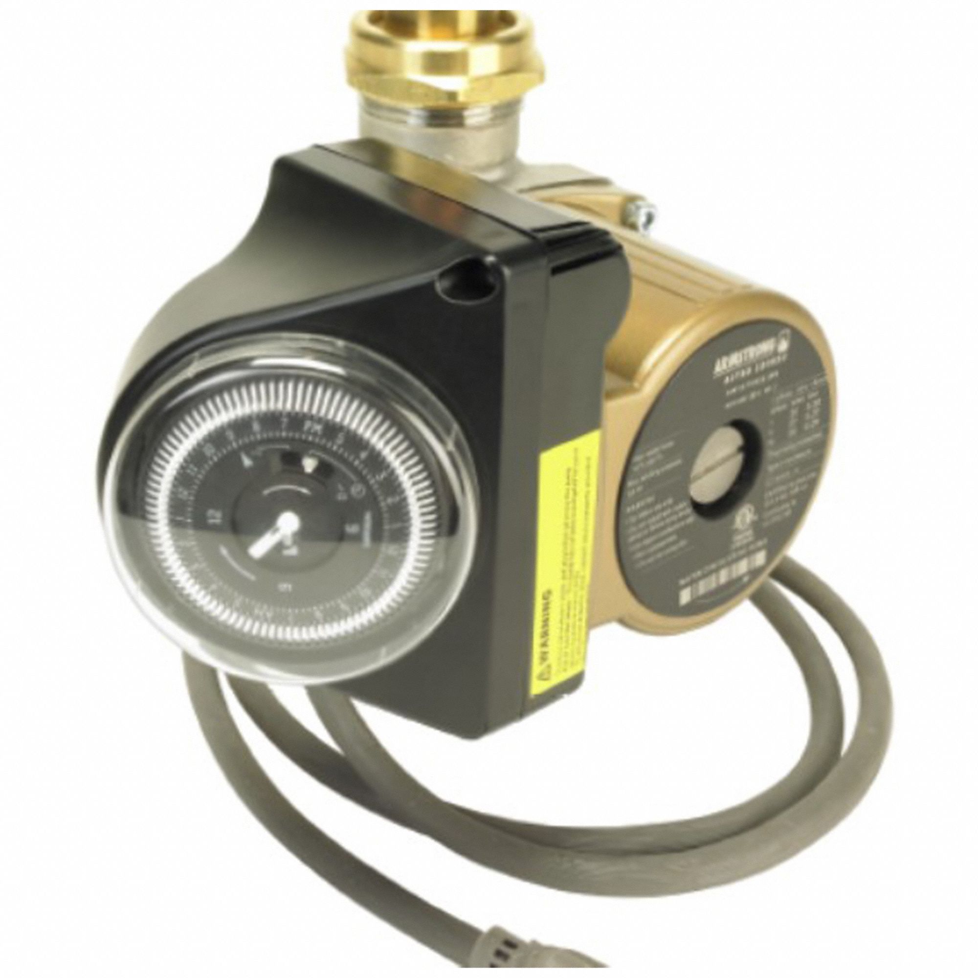 Circulating Pump: 3/4 hp HP, 120V AC, Bronze, 1, 53 gpm, 46 ft Max. Head, 13 1/2 in Face to Face