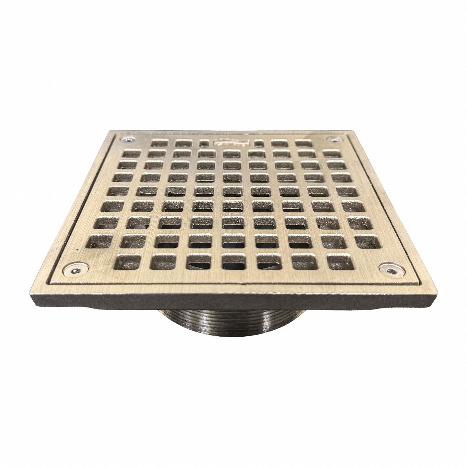 JAY R. SMITH MFG. CO Strainer: A, Square, 5 5/8 in Overall Wd, 2 1/8 in Overall Ht, Nickel Bronze (MPN B06NBU). Key specifications — Finish: Nickel Bronze; Brand: JAY R. SMITH MFG. CO; Color Family: Bronze.