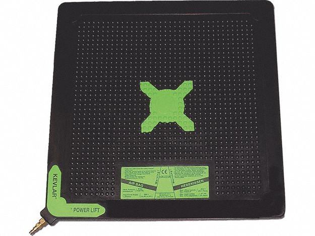 Lifting Bags: 46.4 ton Wt Capacity, 31 in x 31 in, 16 1/2 in Max Lifting Ht, Lifting Bag