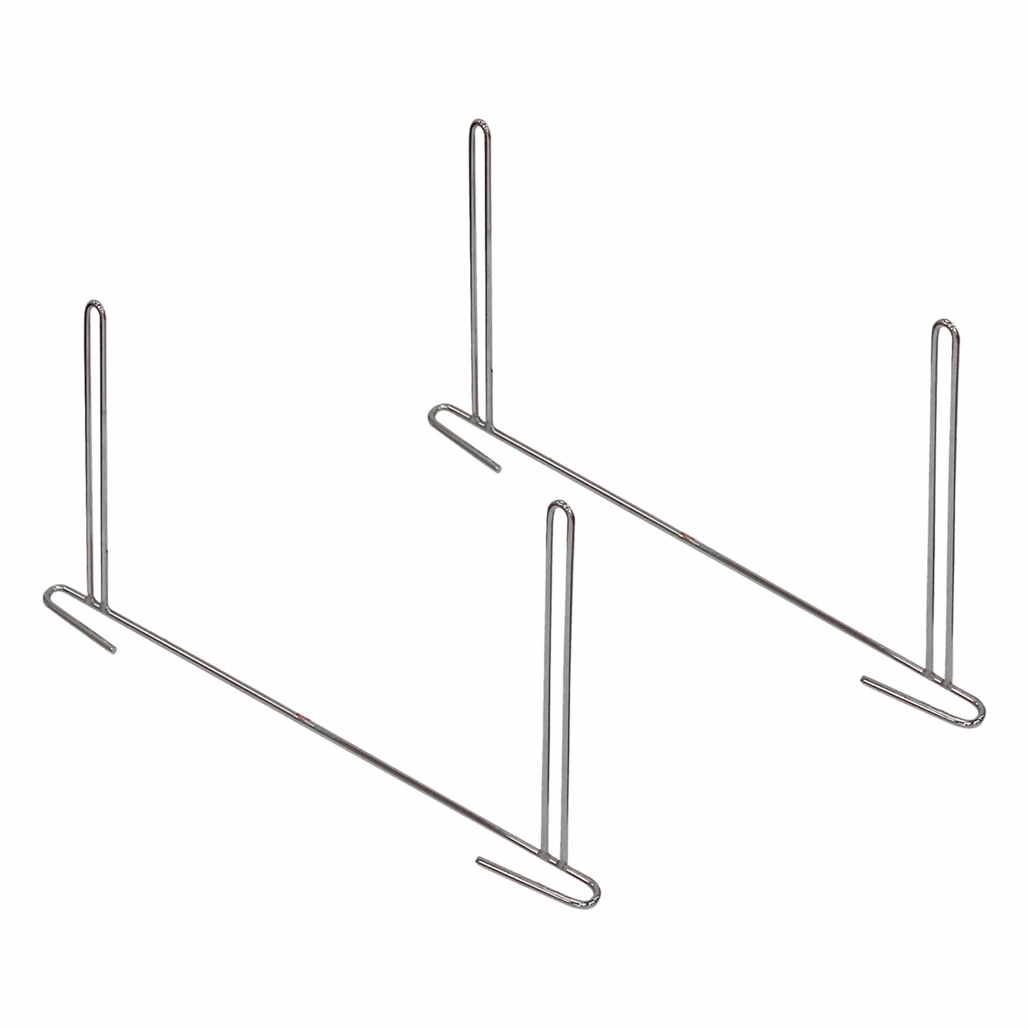 Brackets: Steel, 24 1/2 in Overall Wd, 9 5/8 in Overall Ht, Anti-Sail Bracket