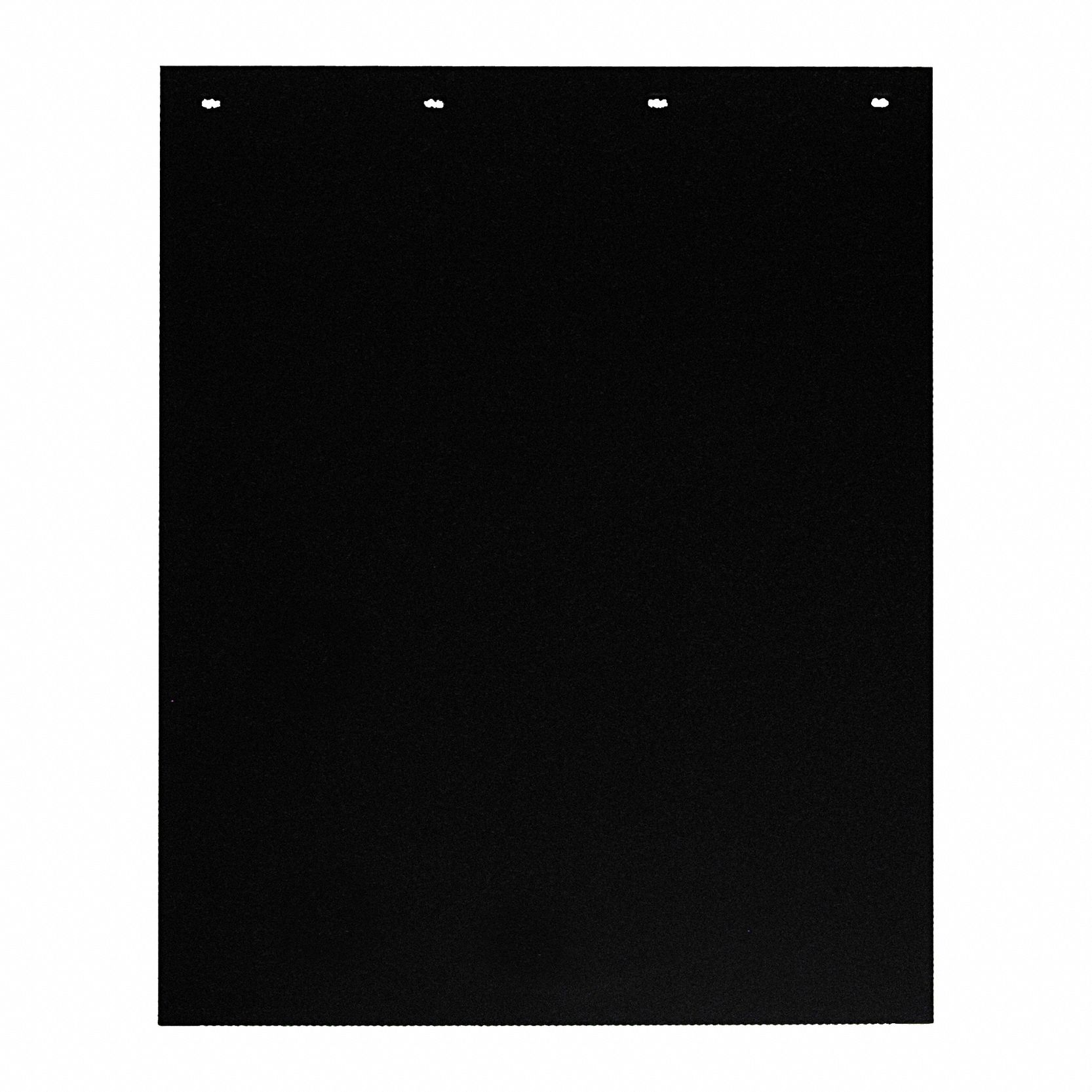 Mudflaps: Composite, 24 in Ht, 24 in Wd, 3/8 in Thick, Black, 1 PR