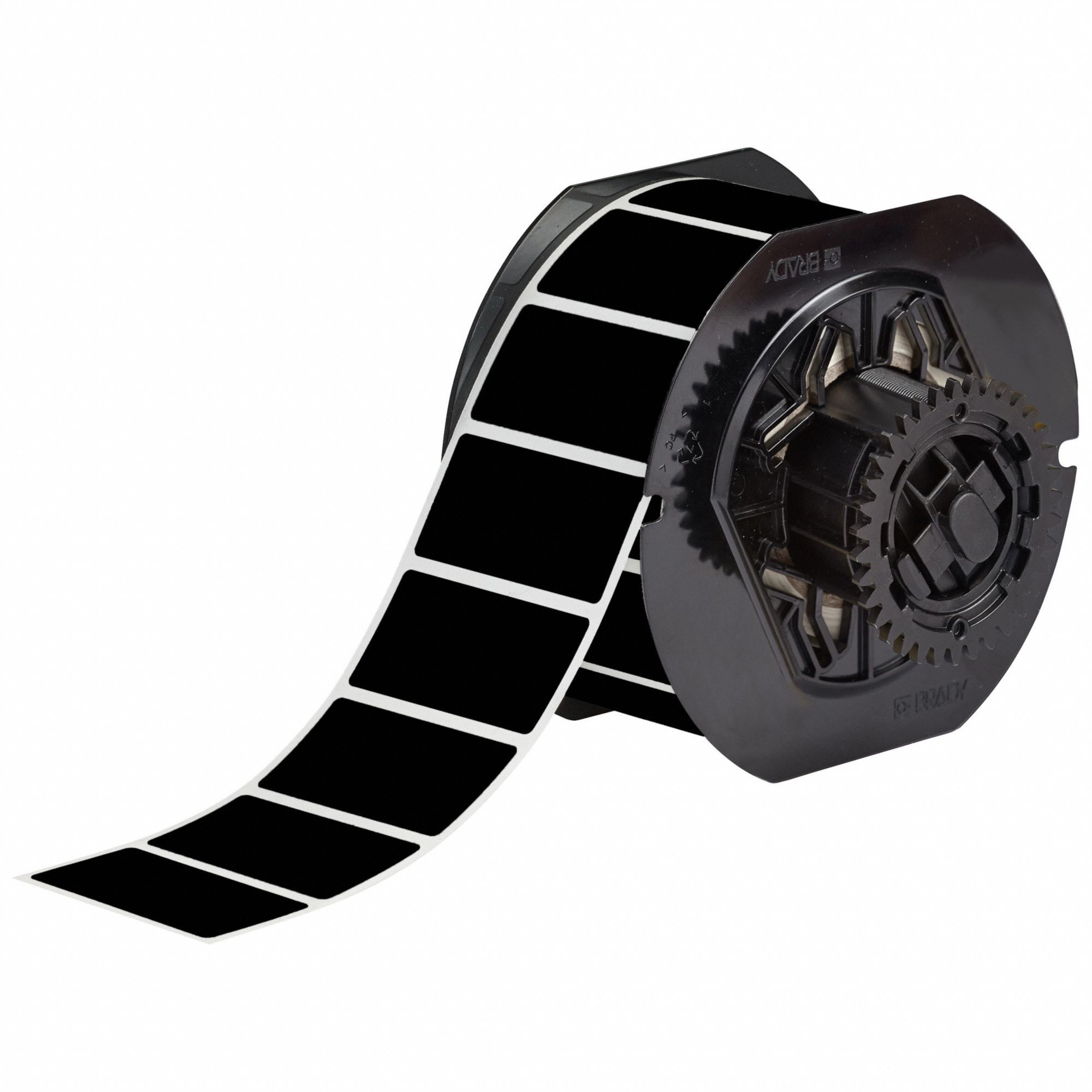 Pre-Cut Label Stock Roll: 1 in x 2 in, Rubber, Permanent Adhesive, 1, 000 Labels, BBP33/i3300/i5300