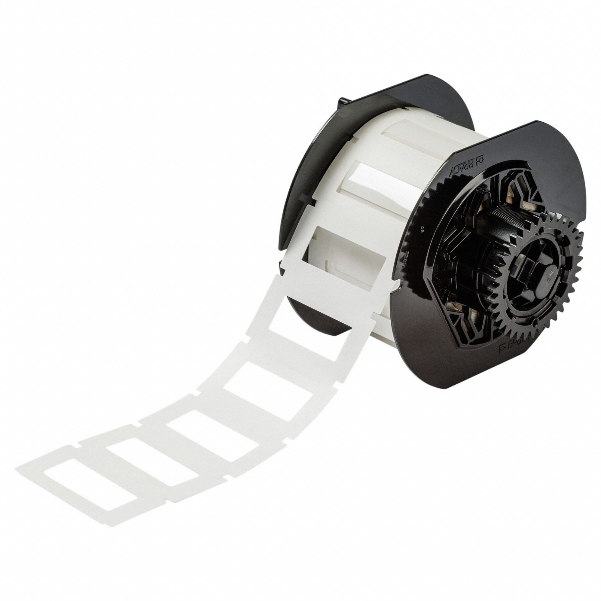 Pre-Cut Label Stock Roll: 1 in x 2 in, Acrylic, Permanent Adhesive, 750 Labels, BBP33/i3300/i5300