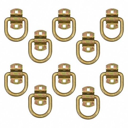 BUYERS PRODUCTS, 1/2 in Ring Dia., 12,240 lb Capacity GVW, D BUYERS PRODUCTS, 1/2 in Ring Dia., 12,240 lb Capacity GVW, D
