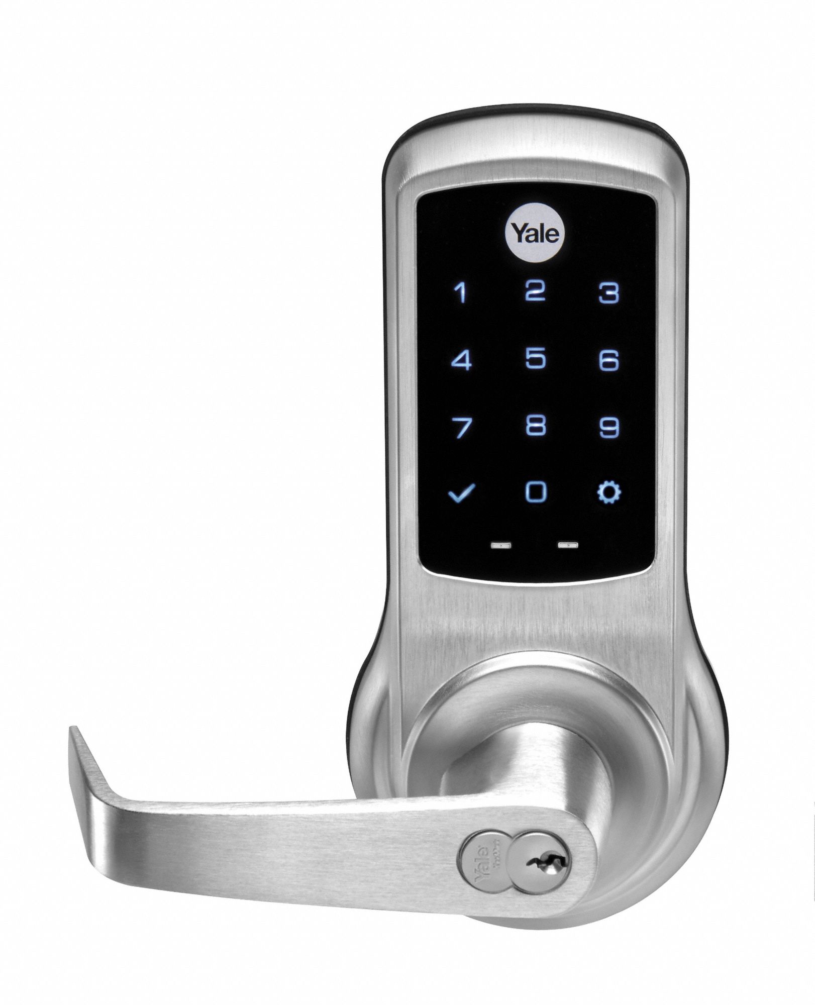 YALE NEXTOUCH, Keypad, ADA Compliant, Electronic Keyless Lock - 818GW1 ...