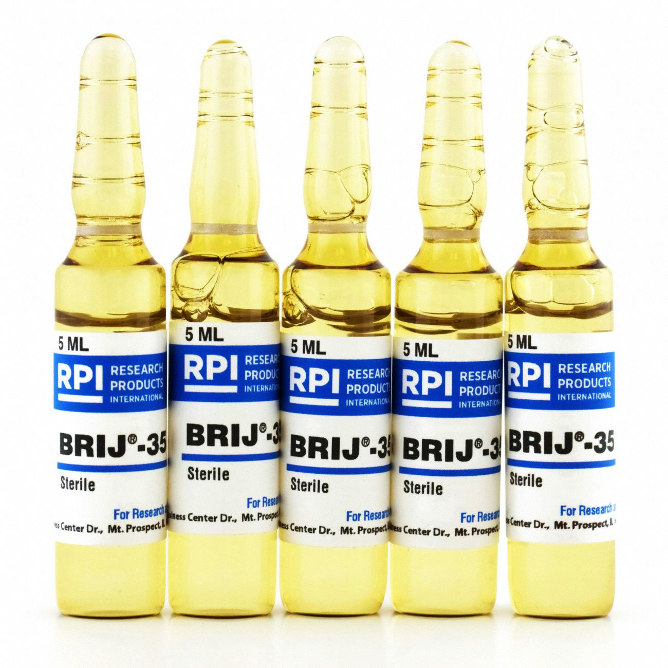 BRIJ-35, 10 Pct Solution, 5 Ampoules/pk.