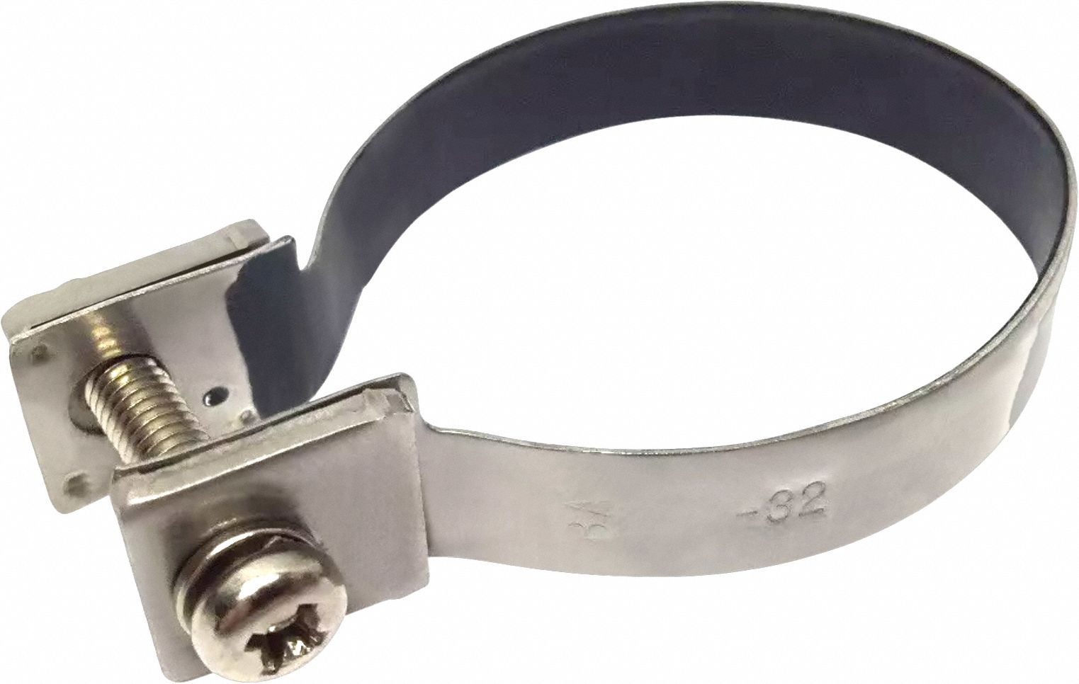 Air Cylinder Sensor Mounting Hardware: Fits 32 mm Bore Dia, Nylon, BA-32, Band/Screw