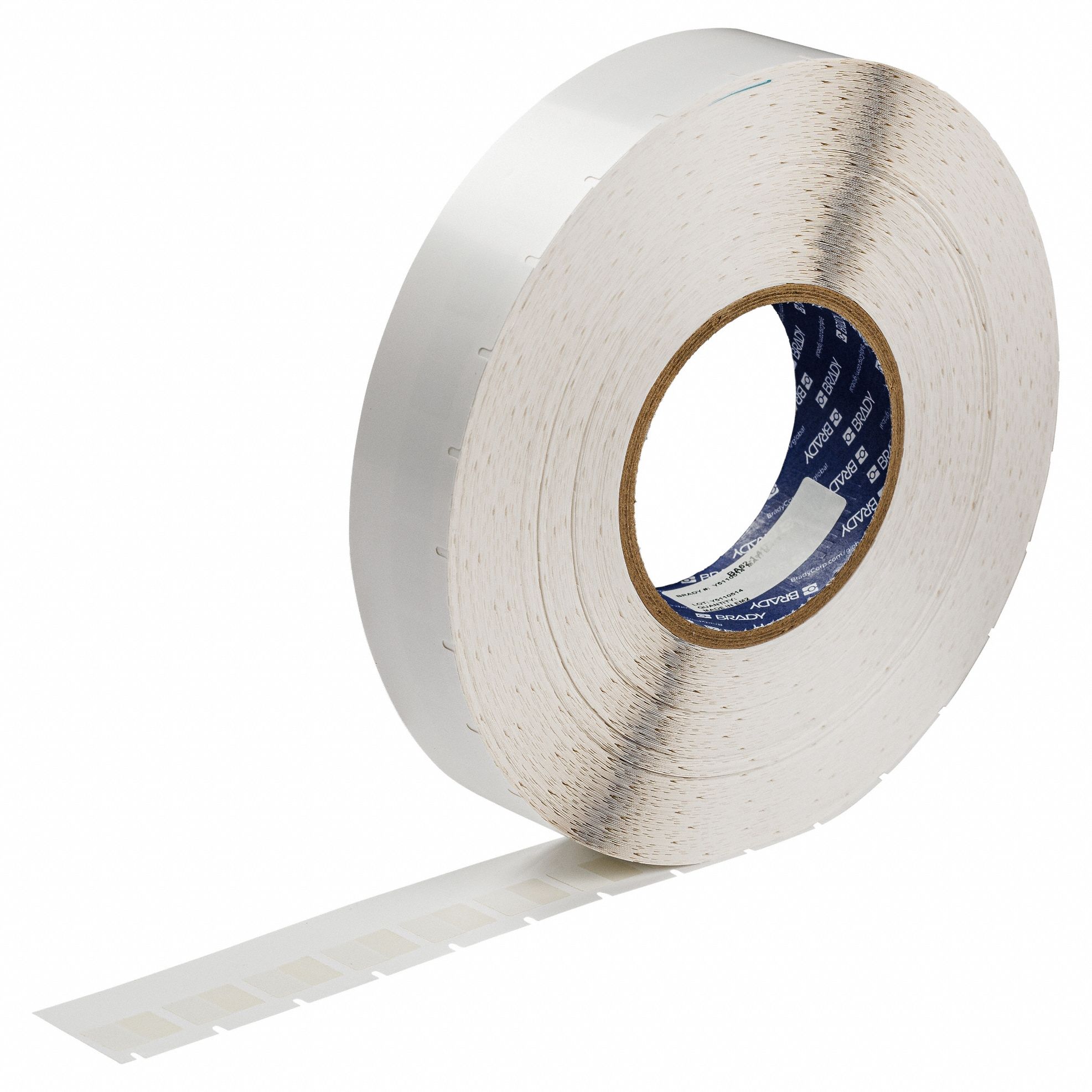 3/4 in x 1/2 in, Vinyl, Wrap Around Labels - 822J67|BA62-1
