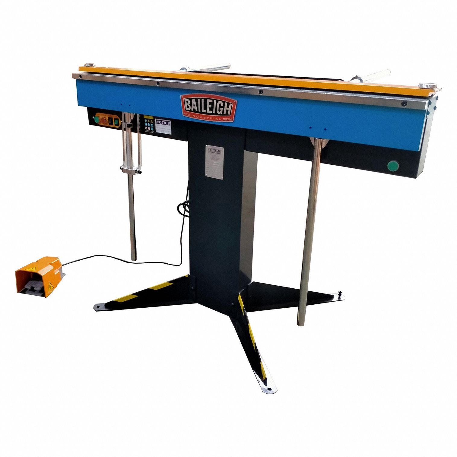 Brake: Foot Pedal, 16 ga Capacity, 180° Max. Bending Angle, Angle Gauge