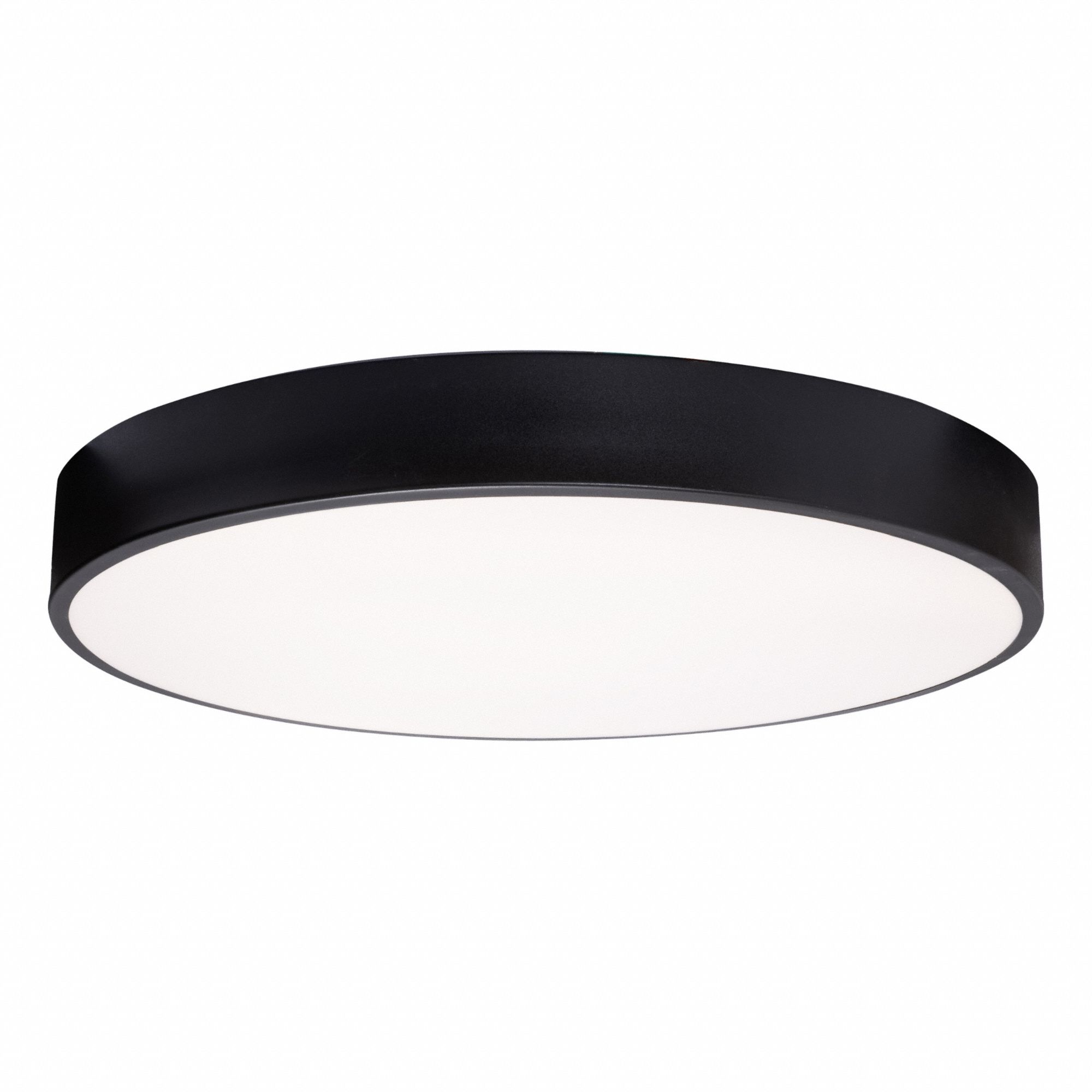 LED Flush Mount: 19 in Dia, Black, 2 1/2 in Ht, 2,000 lm, 2700K/3000K/3500K/4000K/5000K, 30 W, BAYF (MPN BAYF19LAJUDBK). Key specifications — Voltage: 120 to 277V AC; Brand: AFX INC.; For Bulb Type: Integrated LED; Includes Bulb: No; Color Temperature: 3500K; Housing Finish/Color (Broad): Black.