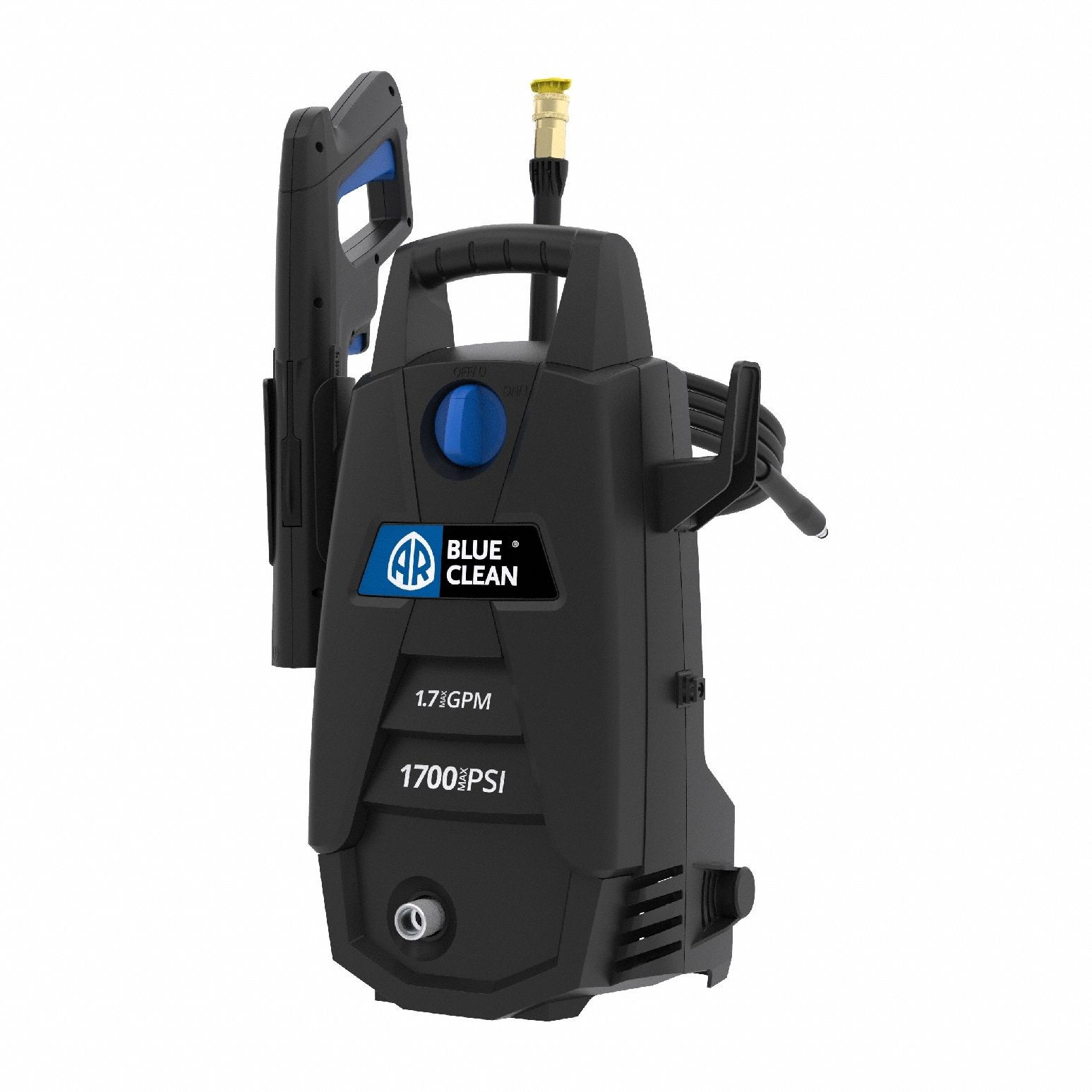 Electric Pressure Washer: Carry, 120 V – Single-Phase, 1, 700 psi, 1.1 gpm, 1 3/8 hp