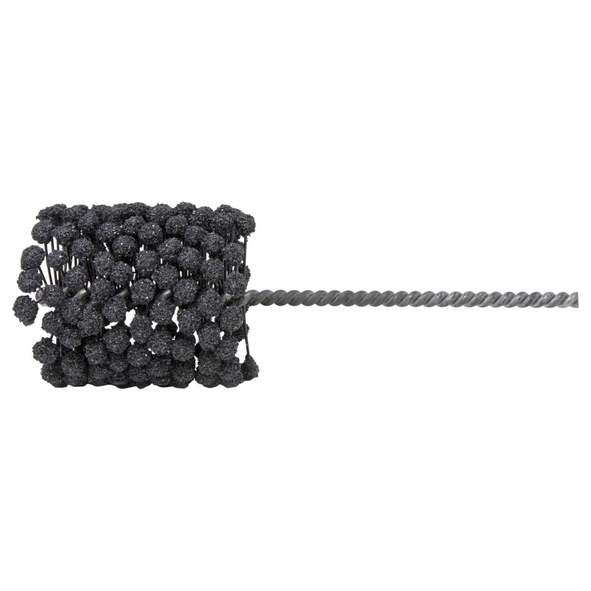 Flexible Cylinder Hone: For 2-1/2 in Bore, 3 in Hone Lg, Silicon Carbide, 40 Grit