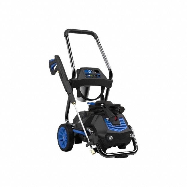 Electric Pressure Washer: Cart, 120 V – Single-Phase, 2, 300 psi, 1.1 gpm, 1 11/16 hp