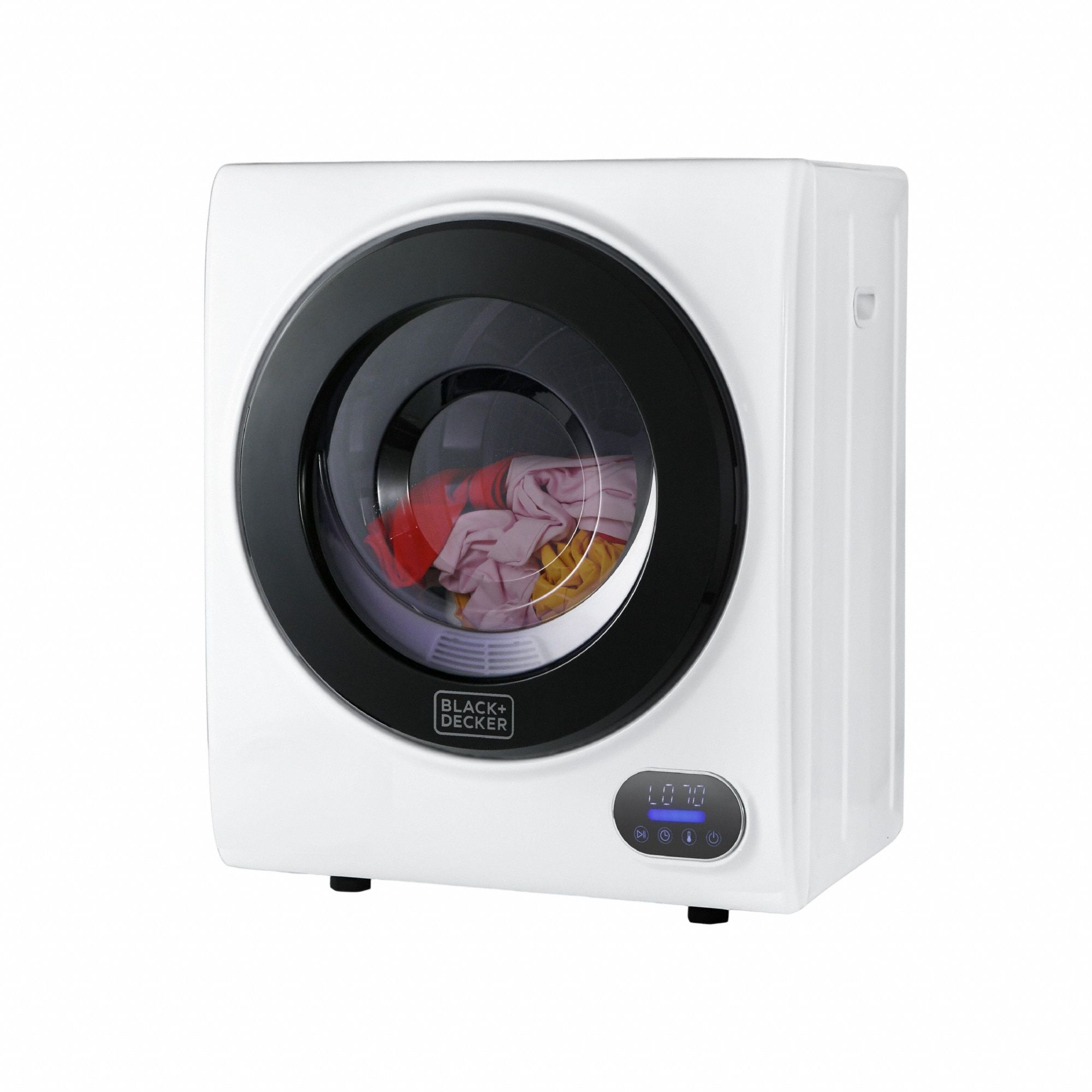 Dryer: Electric, White,