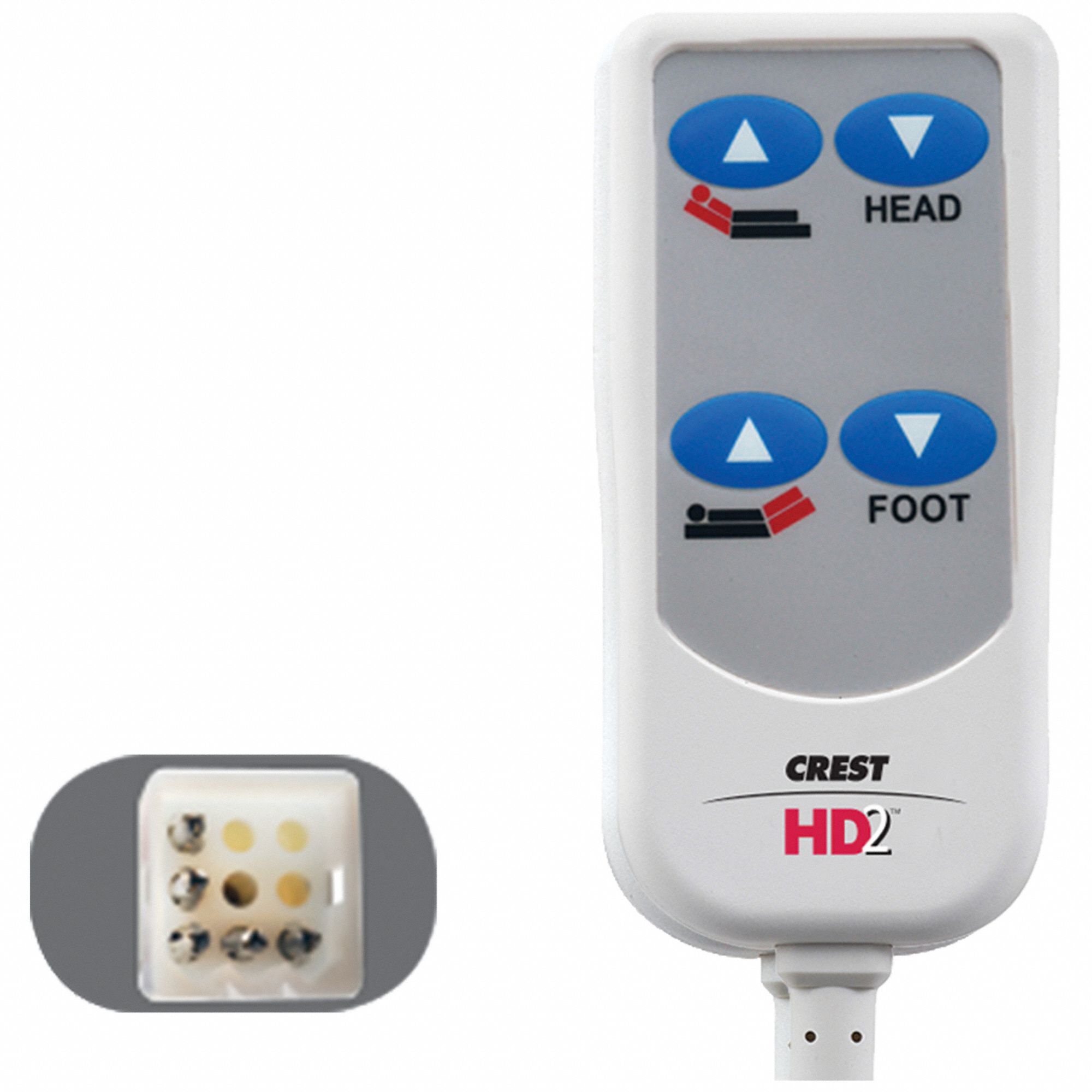 CREST HD2 Bed Control HD2 Bed Control 293VT0BCG400 Grainger