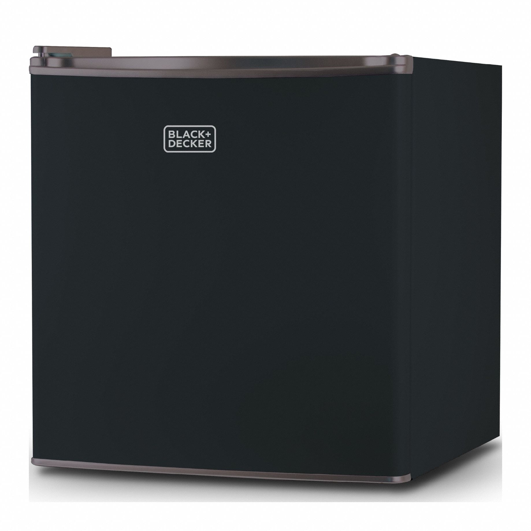 Refrigerator: Black, 1.7 cu ft Total Capacity, 1 Shelves, Energy Star Certified