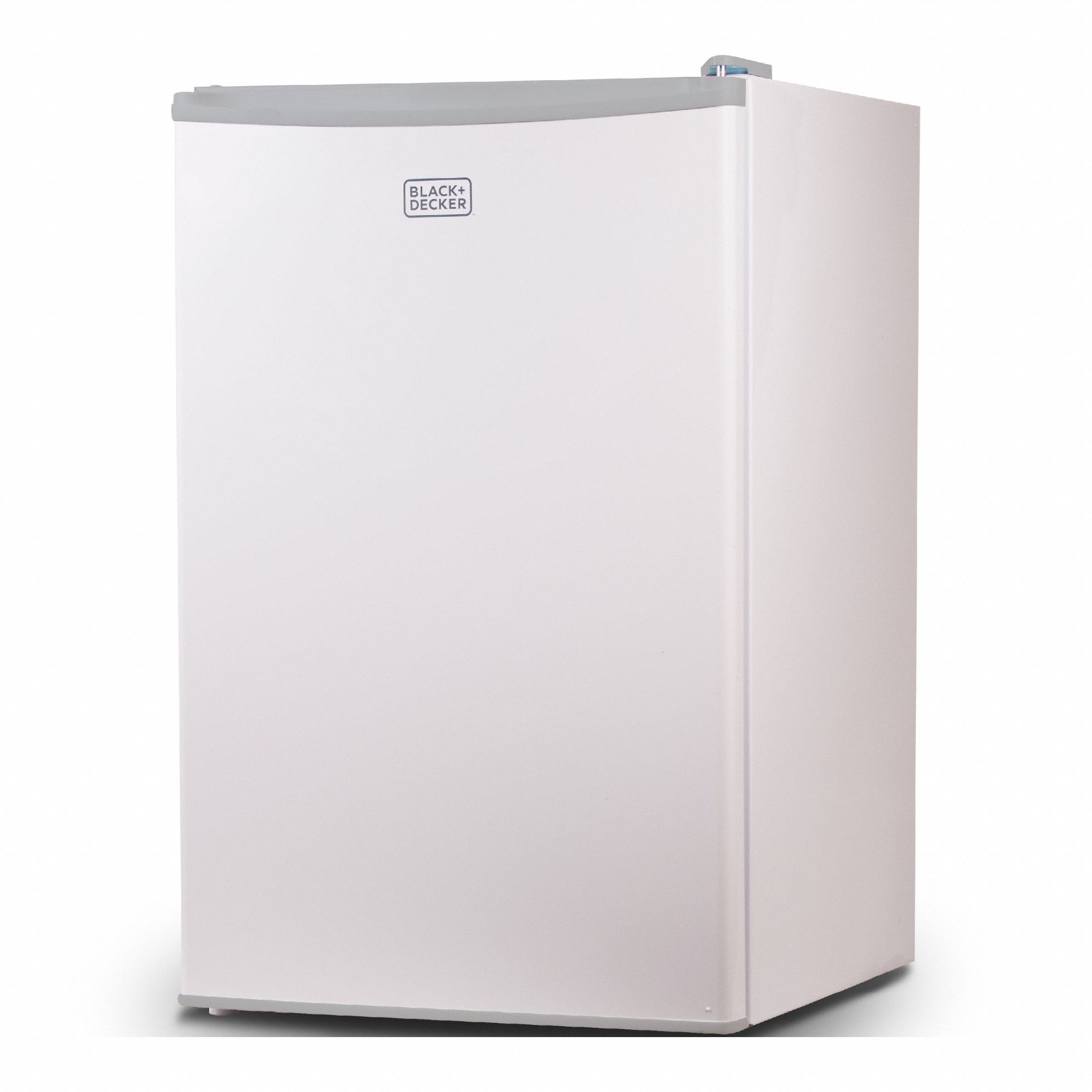 Refrigerator: White, 4.3 cu ft Total Capacity, 3 Shelves, Energy Star Certified