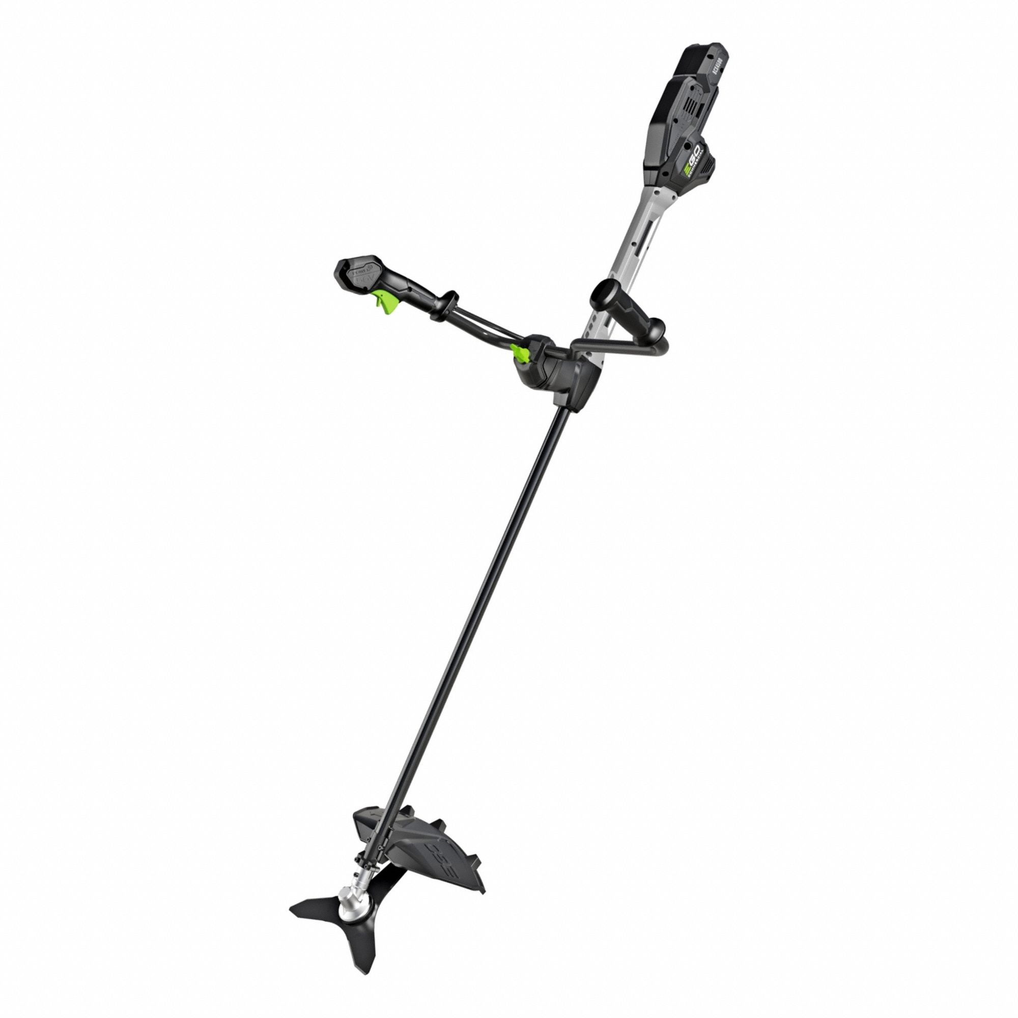 Battery-Powered Brush Cutter: Battery Platform: POWER+, 12 in Cutting Wd, 62-1/5 in Shaft Lg