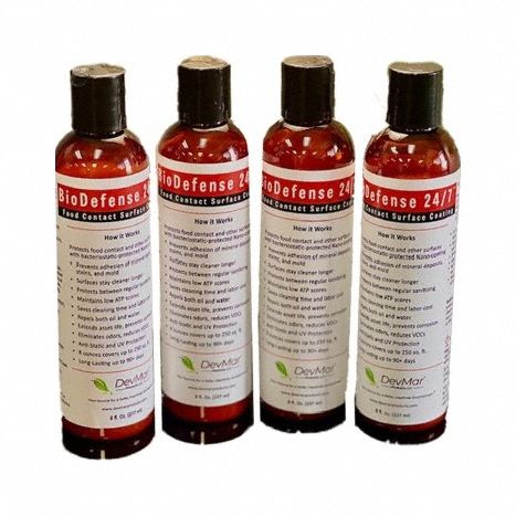 Ice Machine Cleaner: 8 oz Size, Nickel Safe, Cleaner, Liquid, BD2474x8, 4 PK