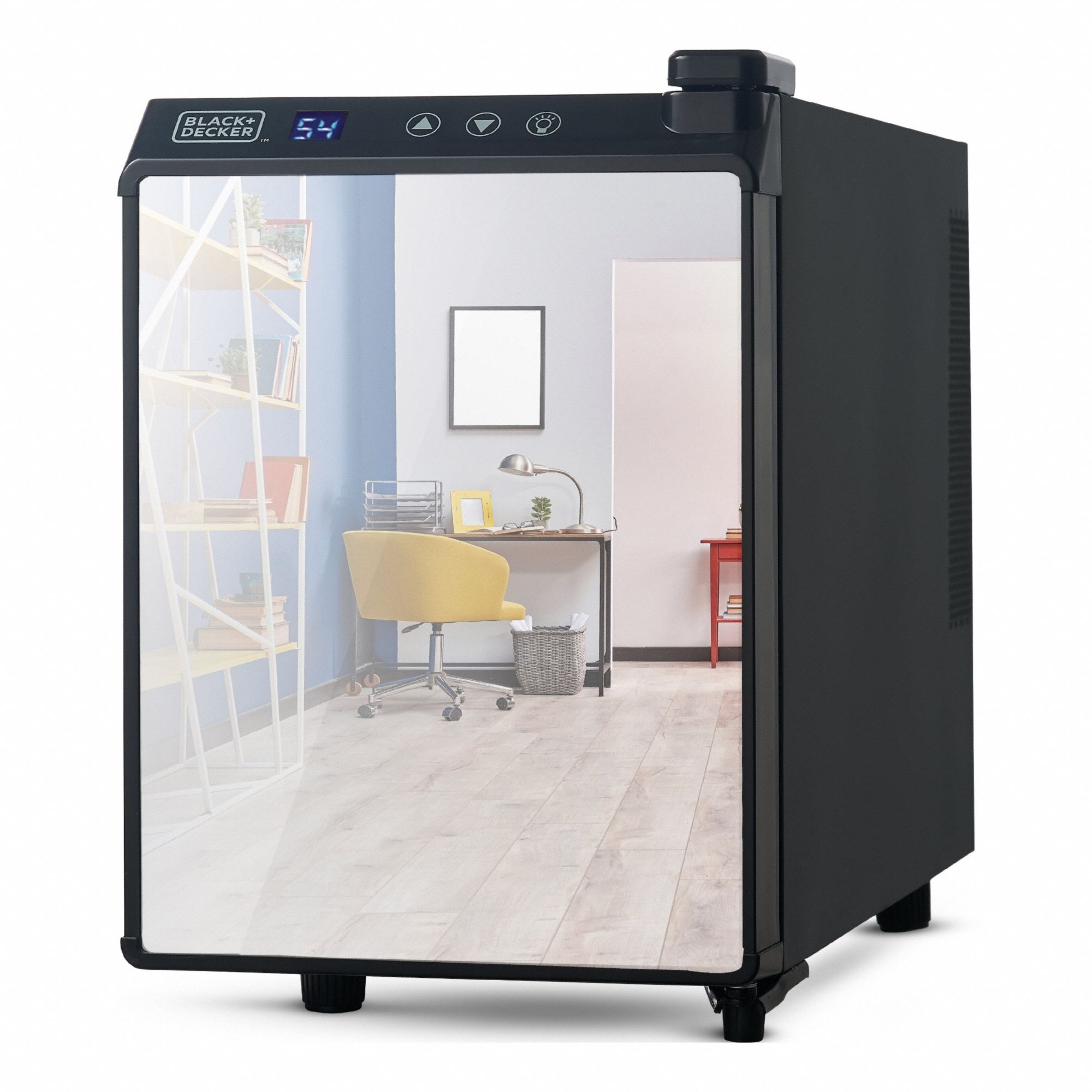 Refrigerator: Black, Total