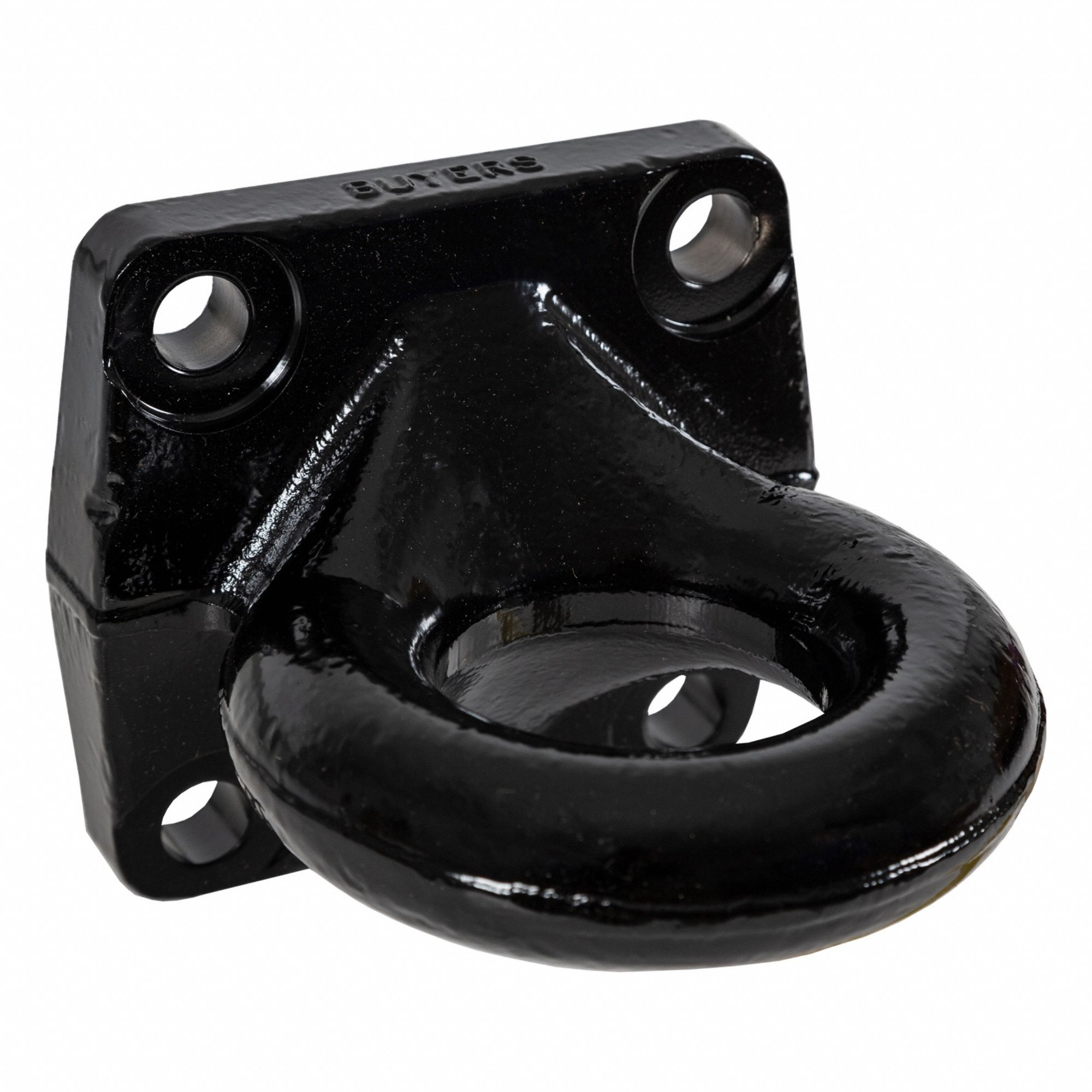 Lunette Ring: 60, 000 lb Gross Towing Wt Capacity, 3 in Ring Dia, 6 in Overall Lg