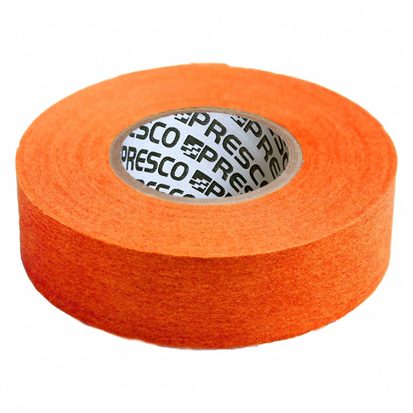 FLAGGING TAPE, FLUORESCENT ORANGE, NO LEGEND, NO PATTERN, 100 FT L, 1 IN W, CELLULOSIC