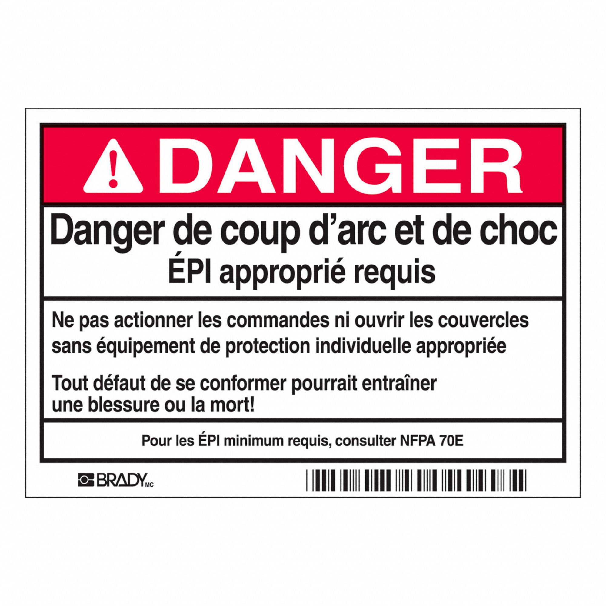 ETIQ B302 3,5X5 DANG FRANC