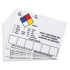 SAMPLE LABELS, FOR USE WITH PEN, 5 X 7 IN, PK 50