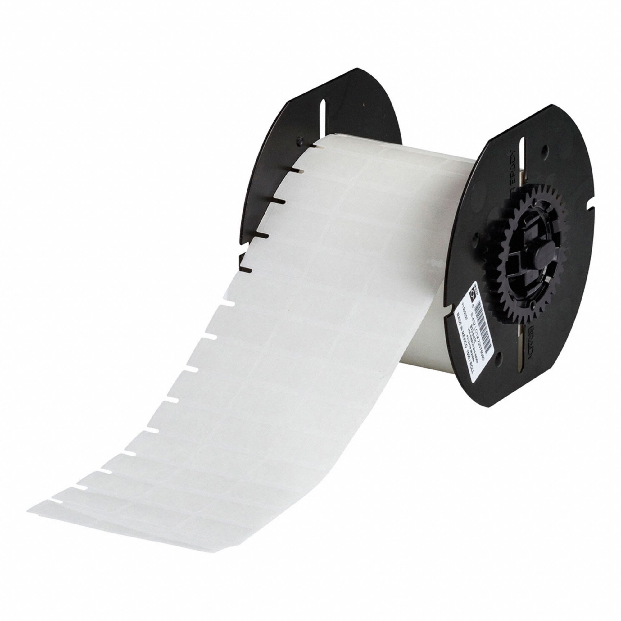 PRINTER LABELS, ADHESIVE, CLEAR, 1 X 1/2 IN, POLYESTER, RL 5000