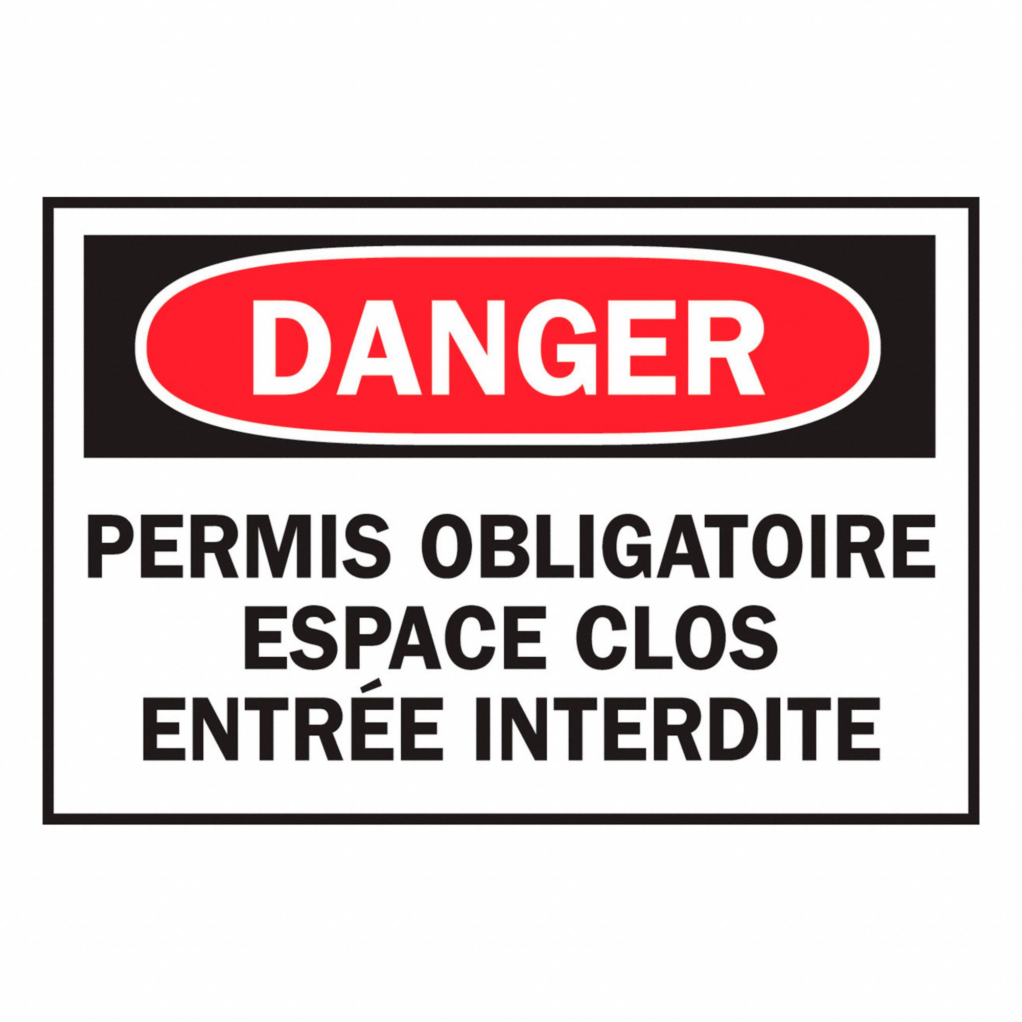 PANNEAU DANGER 10X14 FR Y298816