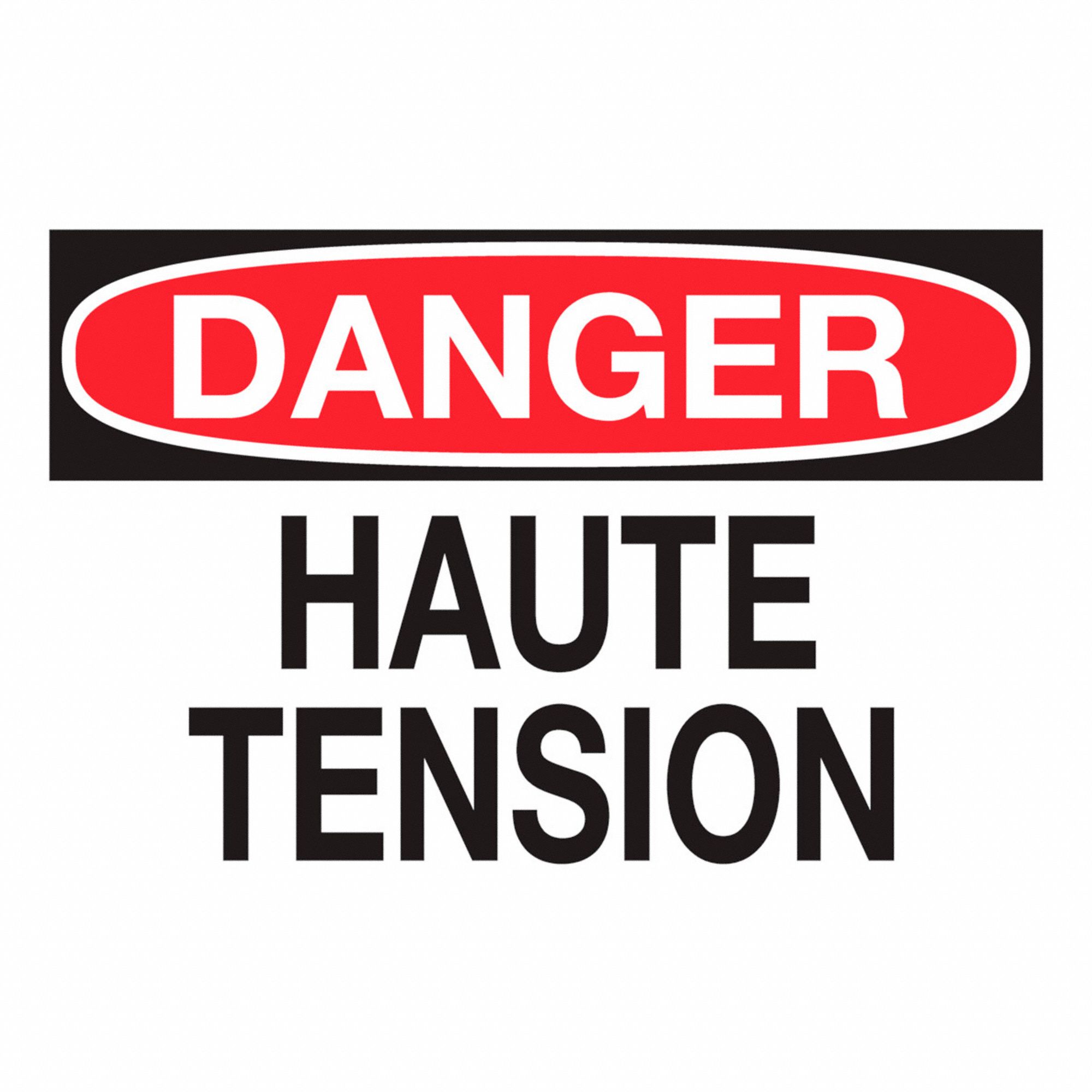 PANNEAU DANGER 3 1/2X5 FR Y276145