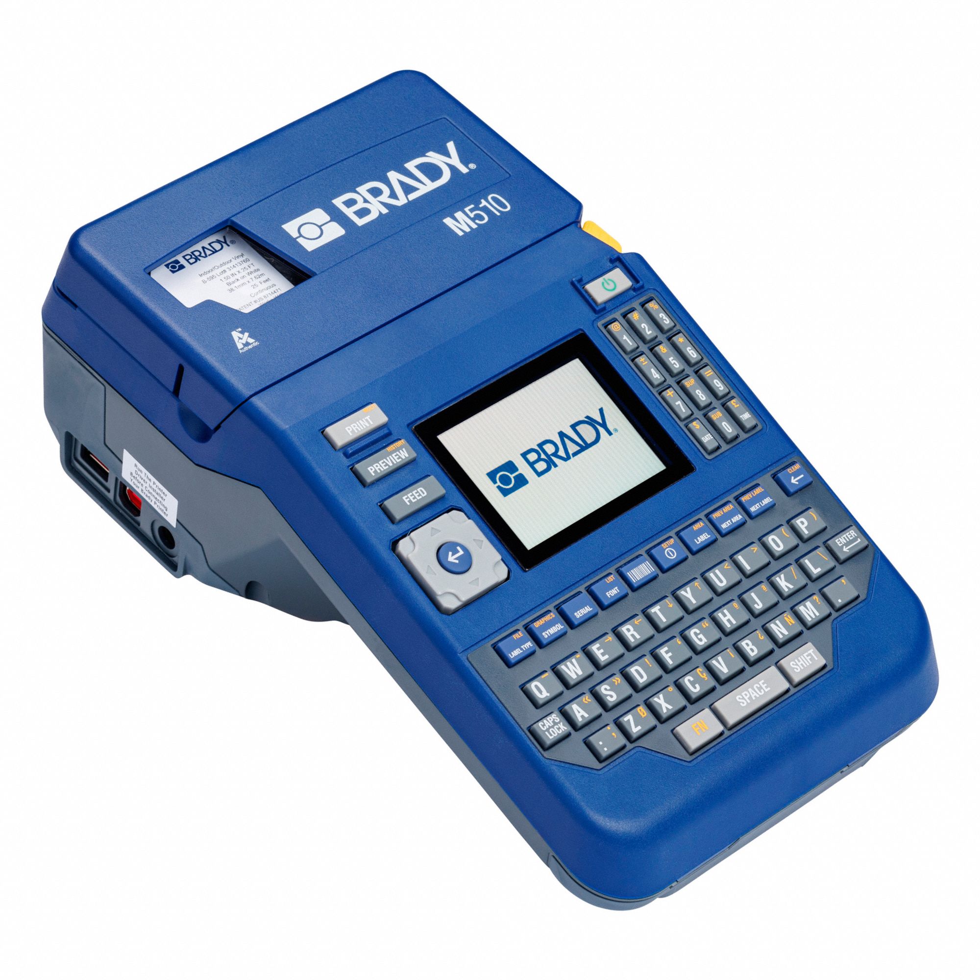 PORTABLE INDUSTRIAL LABEL PRINTER,LCD