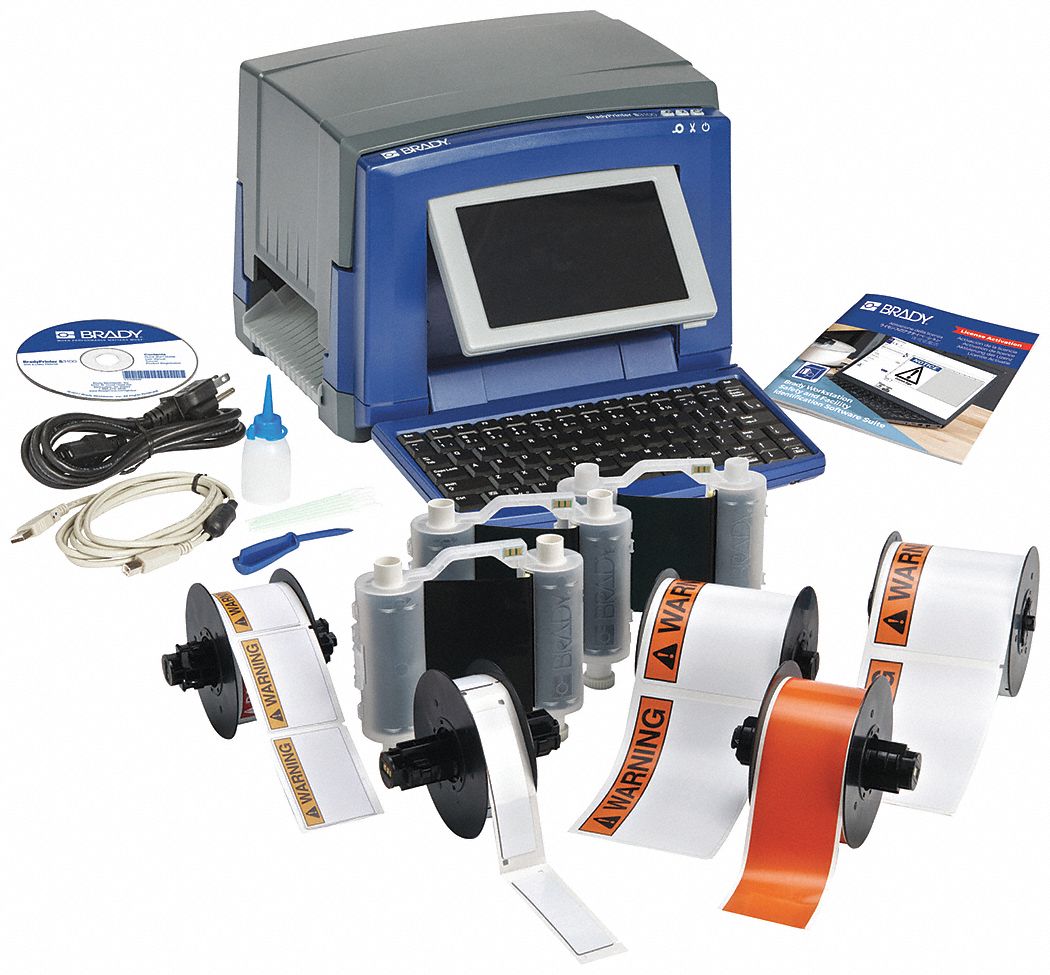 TROUSSE IMPRNT S3100,SÉRIE BBP31,300PPP,L. DE RUBAN MAX 4 1/4 PO,PLAGE DE POLICES DE 4 À 350,15,6 LB