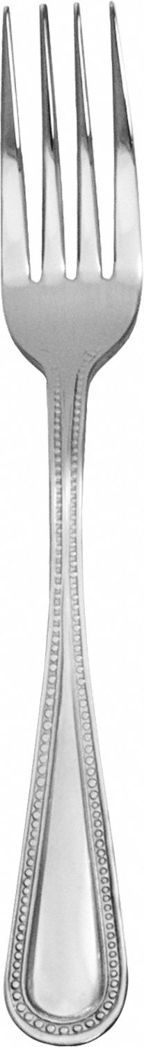 Dinner Fork: Belmont, 18/0, Stainless Steel, 7 1/4 in Overall Lg, Silver