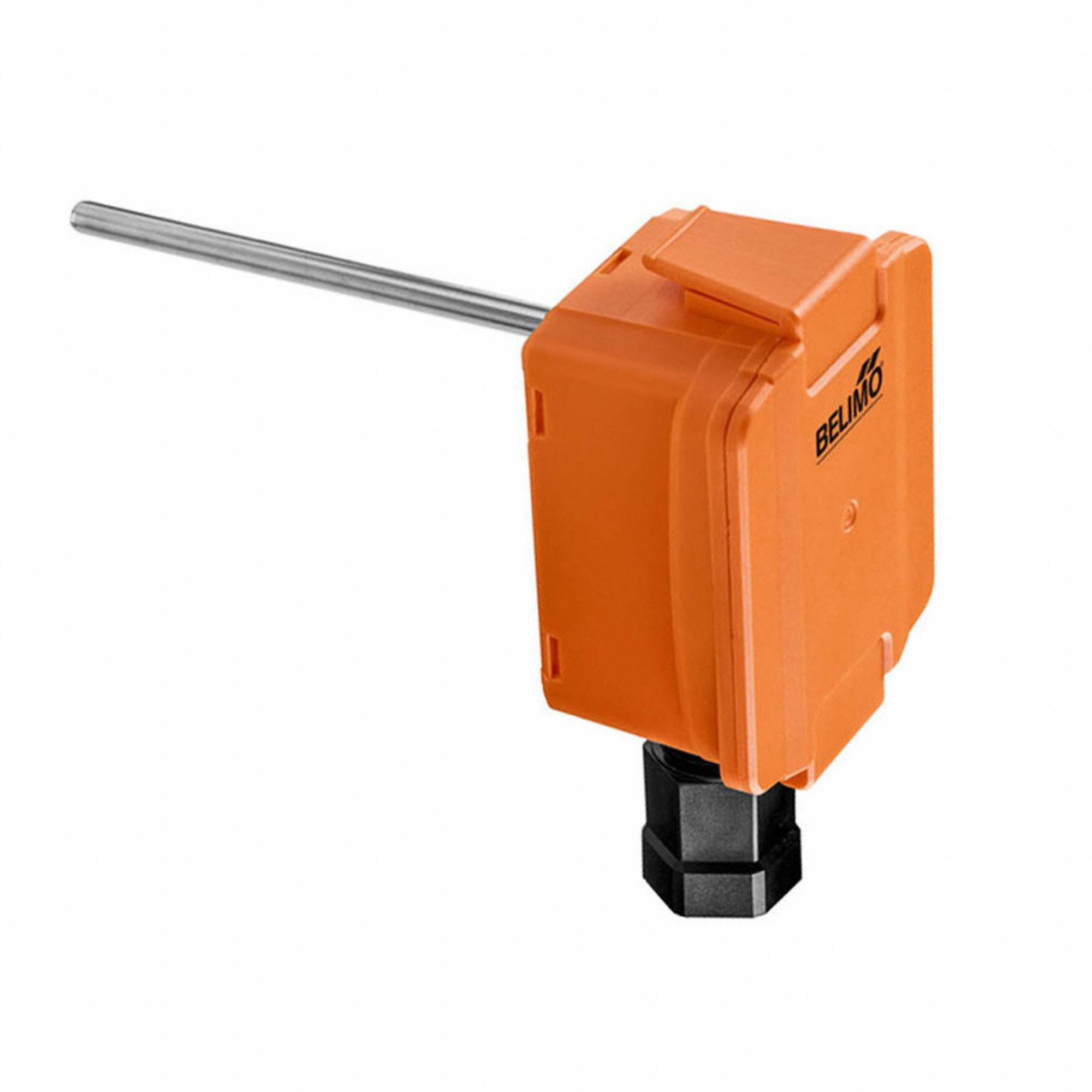 Temperature Sensor: Duct Mount, -30°F to 480°F, 4 to 20mA, Polycarbonate, Single Measurement (MPN 22DT-54T). Key specifications — Temperature Signal Output: 4 to 20mA; Includes: Screws; Relative Humidity Range: 95%; Product Type: Immersion Temperature Sensor; Brand: BELIMO; Electrical Connection Type: Screw Terminals; Mounting Location: Duct Mount; Manufacturer Part Number: 22DT-54T.