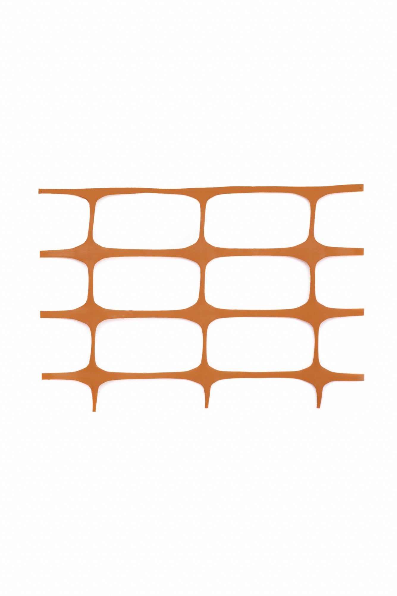 Safety Fence: Orange, 4 ft Overall Ht, 50 ft Overall Lg, Polypropylene