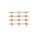 SAFETY FENCE, MESH, OVAL, ORANGE, 50 X 4 FEET, POLYPROPOLENE