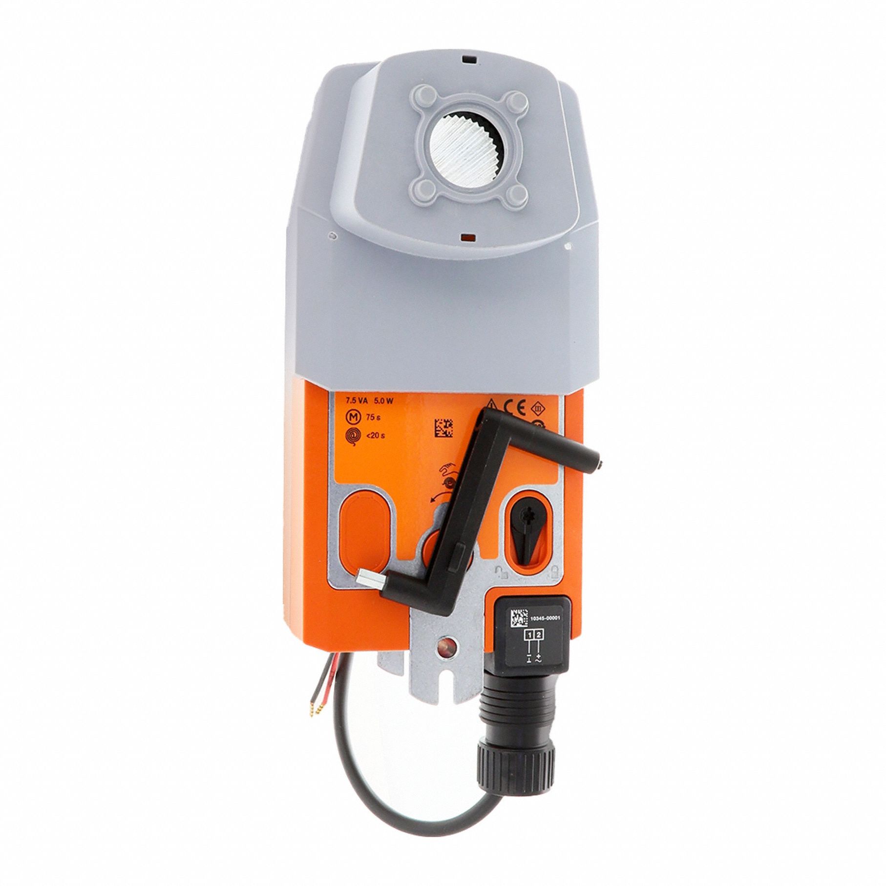 Valve Actuator: Retrofit Electric Valve Actuator, 24V AC/DC, Spring Return, On/Off, 24V AC/DC