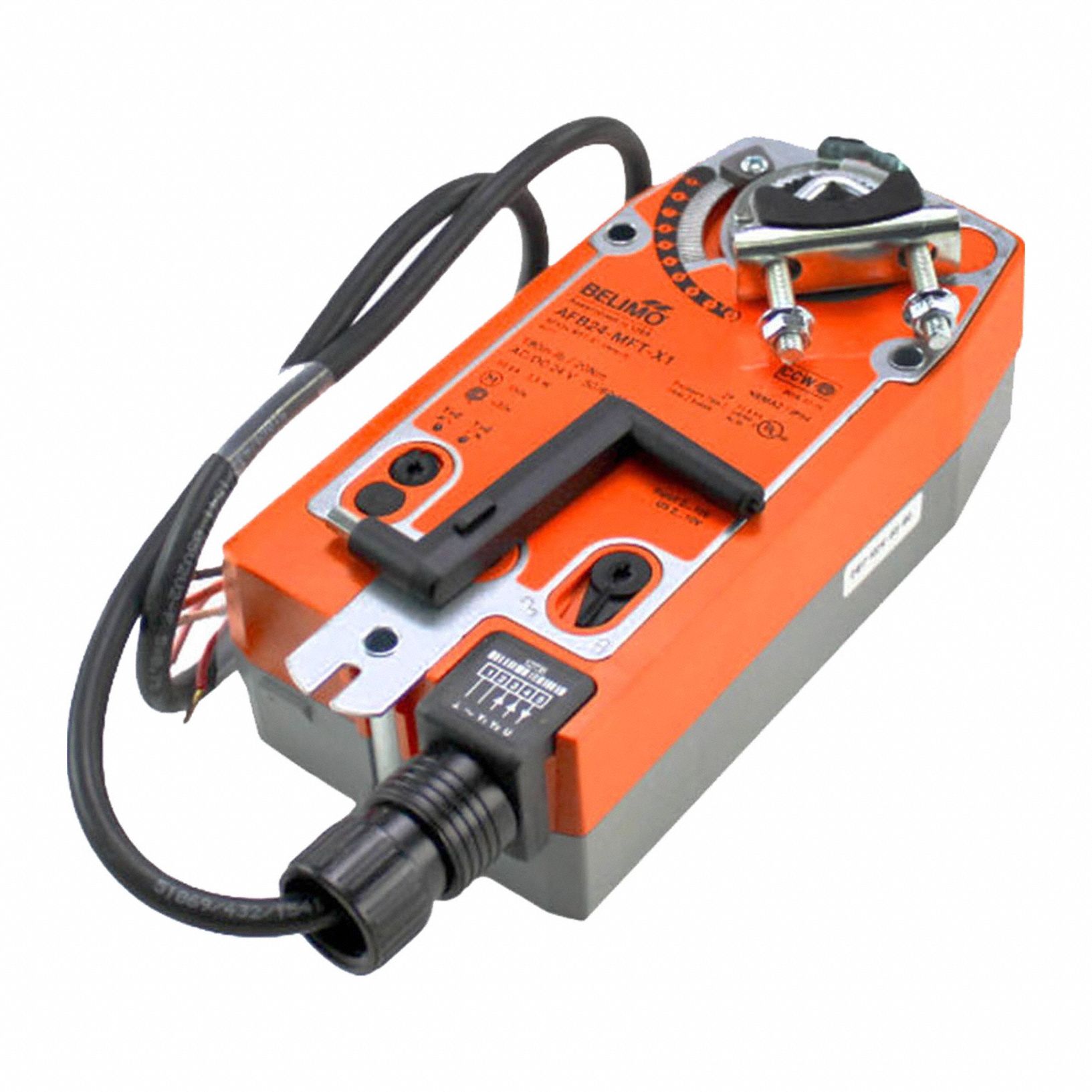 Valve Actuator: Retrofit Electric Valve Actuator, 24V AC/DC, Spring Return, 24V AC/DC, Cable